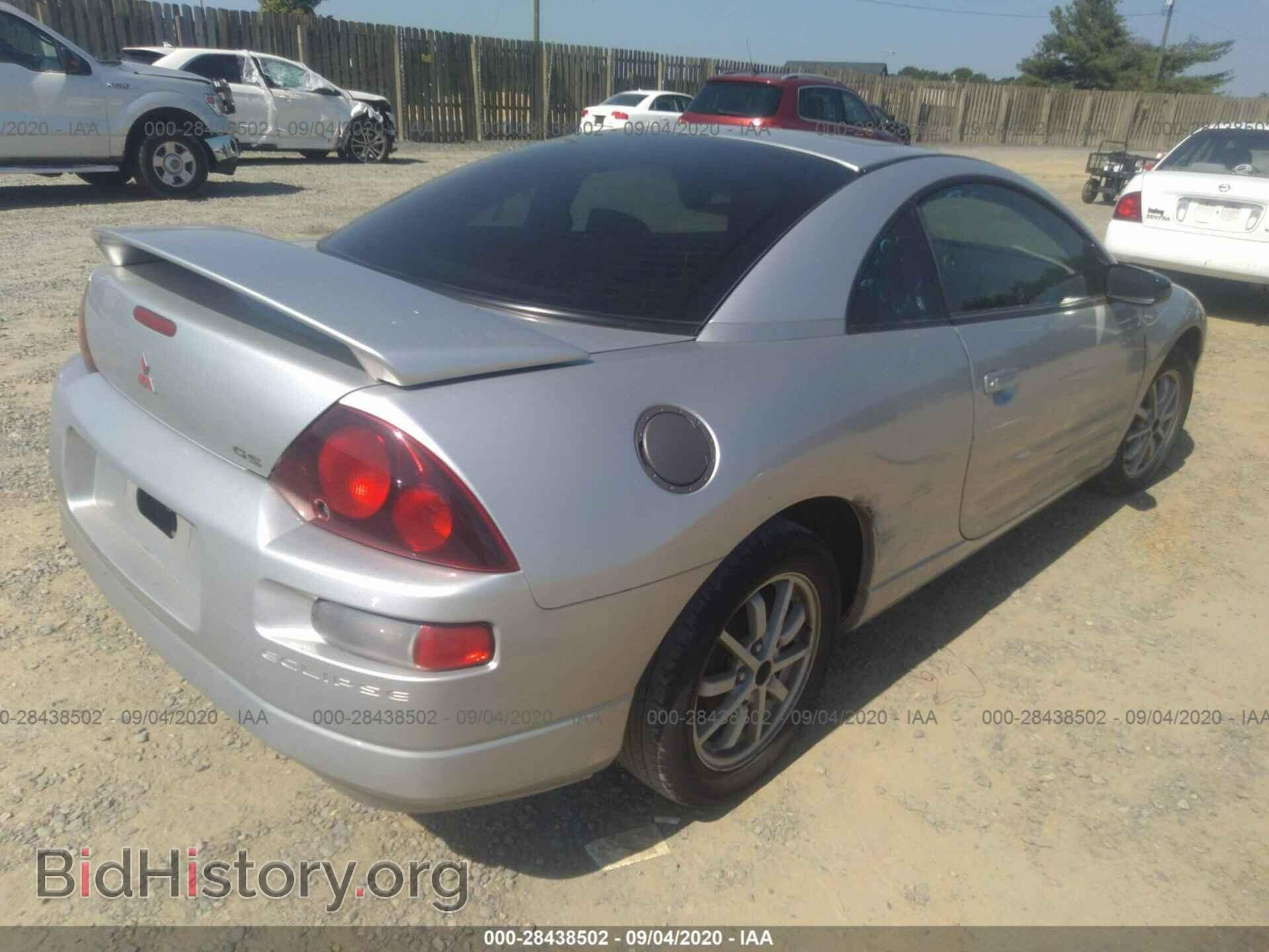 2001 MITSUBISHI ECLIPSE - VIN: 4A3AC44G41E124526 - Фото 4