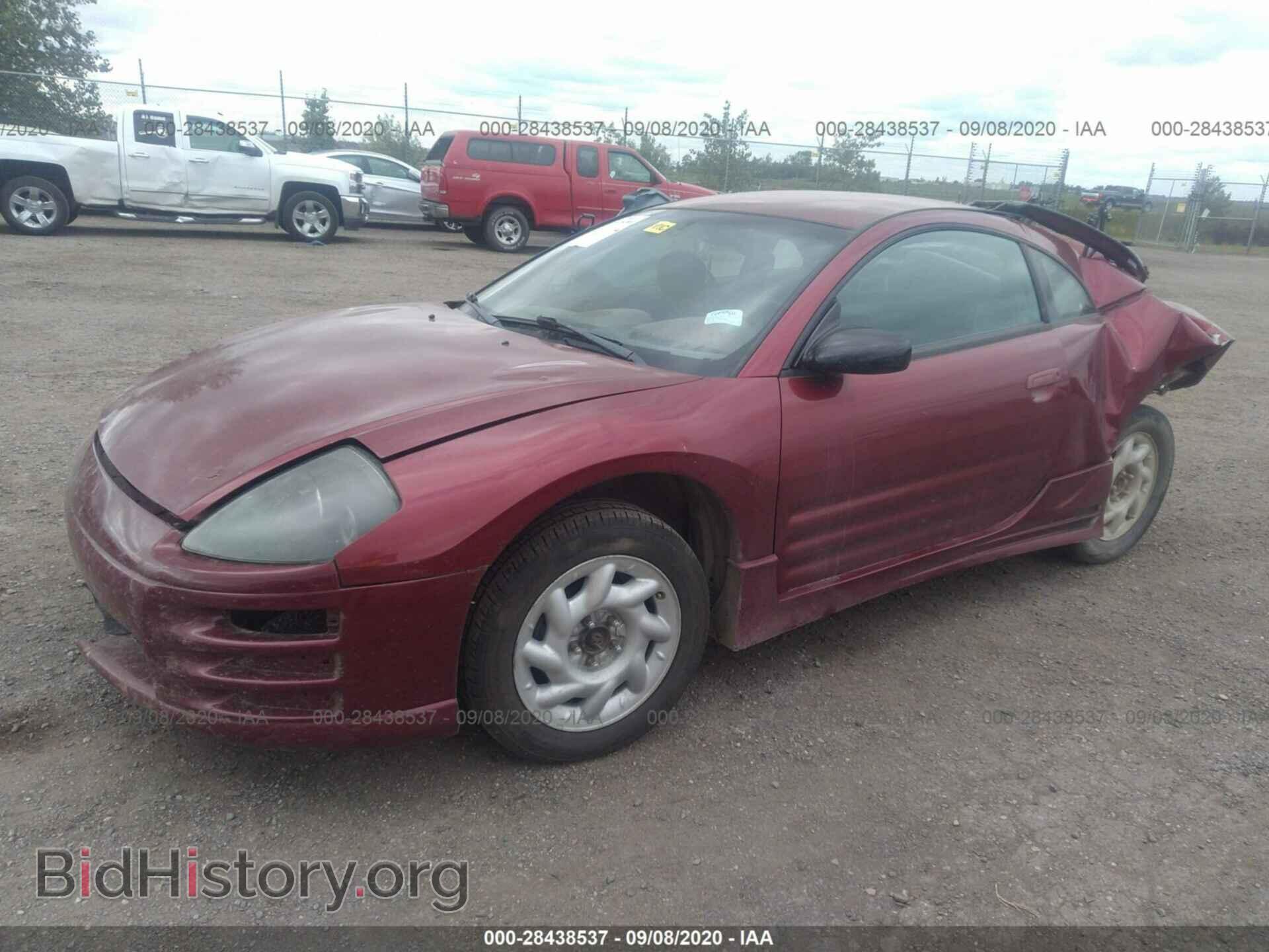 2000 MITSUBISHI ECLIPSE - VIN: 4A3AC34G5YE128671 - Фото 2