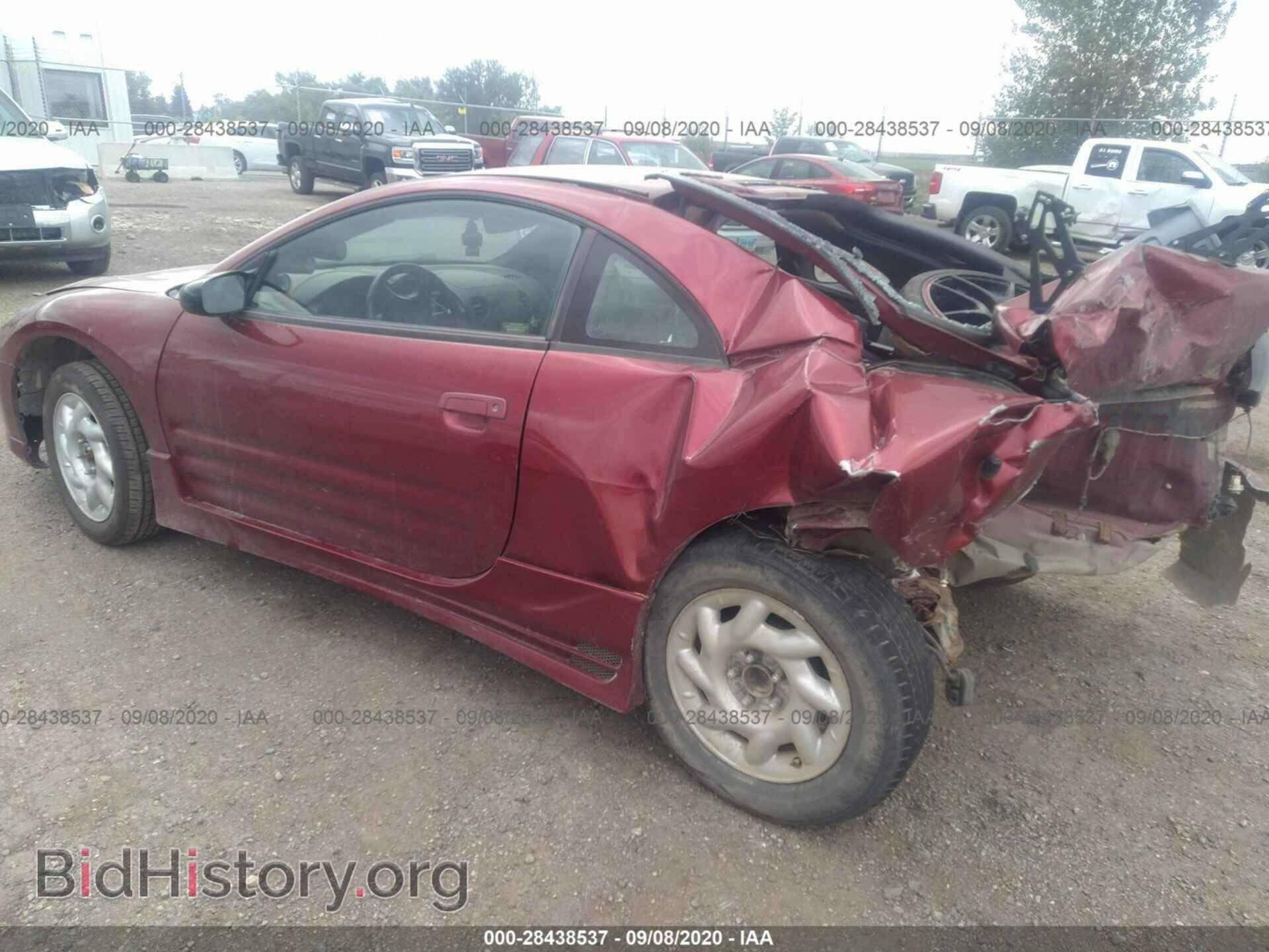 2000 MITSUBISHI ECLIPSE - VIN: 4A3AC34G5YE128671 - Фото 3