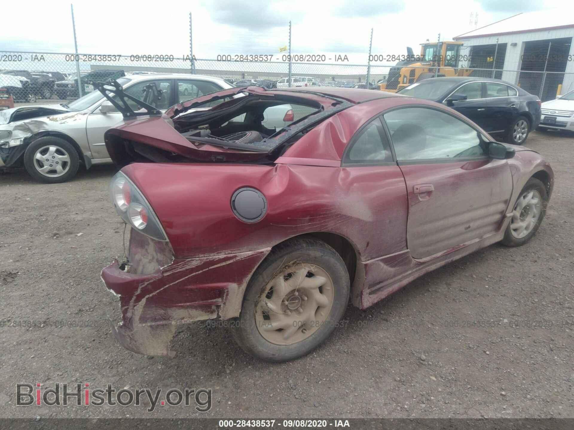 2000 MITSUBISHI ECLIPSE - VIN: 4A3AC34G5YE128671 - Фото 4