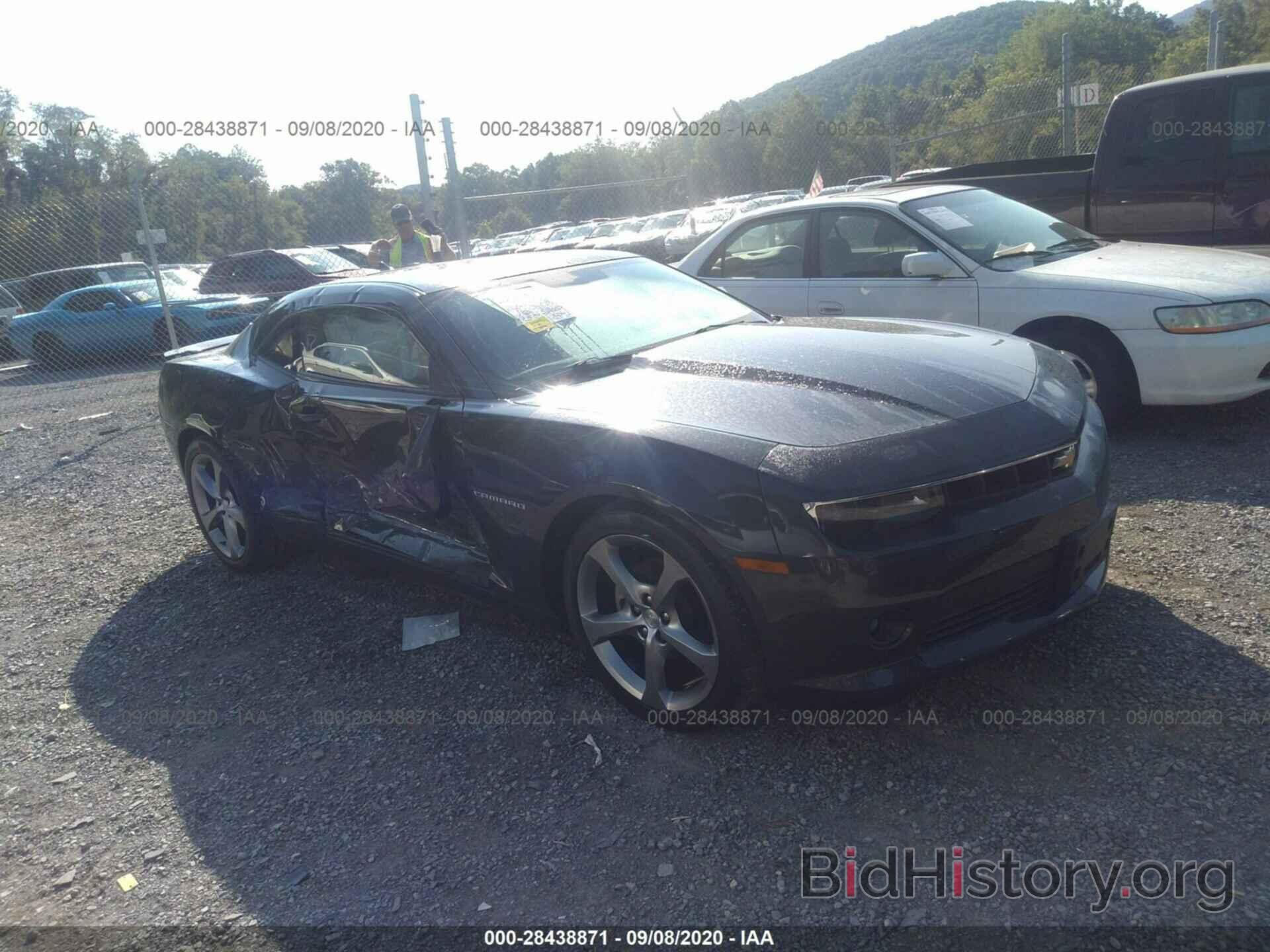 Photo 2G1FC1E35E9175246 - CHEVROLET CAMARO 2014