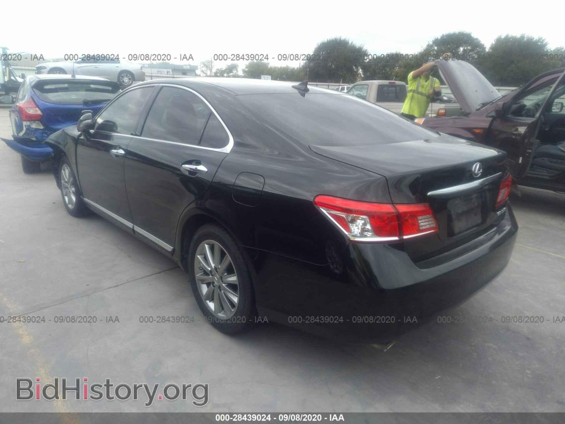 2012 LEXUS ES 350 - VIN: JTHBK1EG1C2483357 - Фото 3
