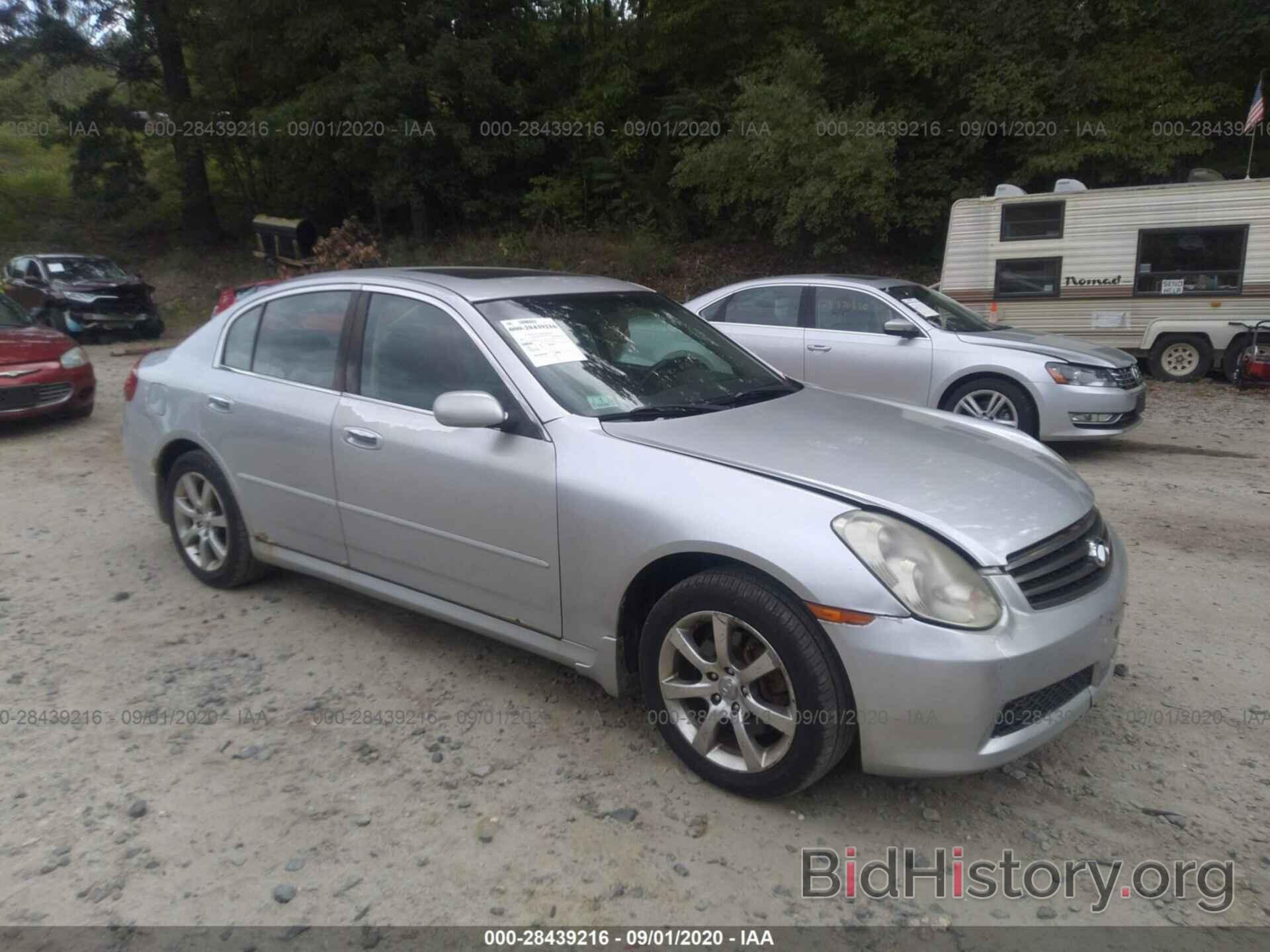 Photo JNKCV51F06M617302 - INFINITI G35 SEDAN 2006