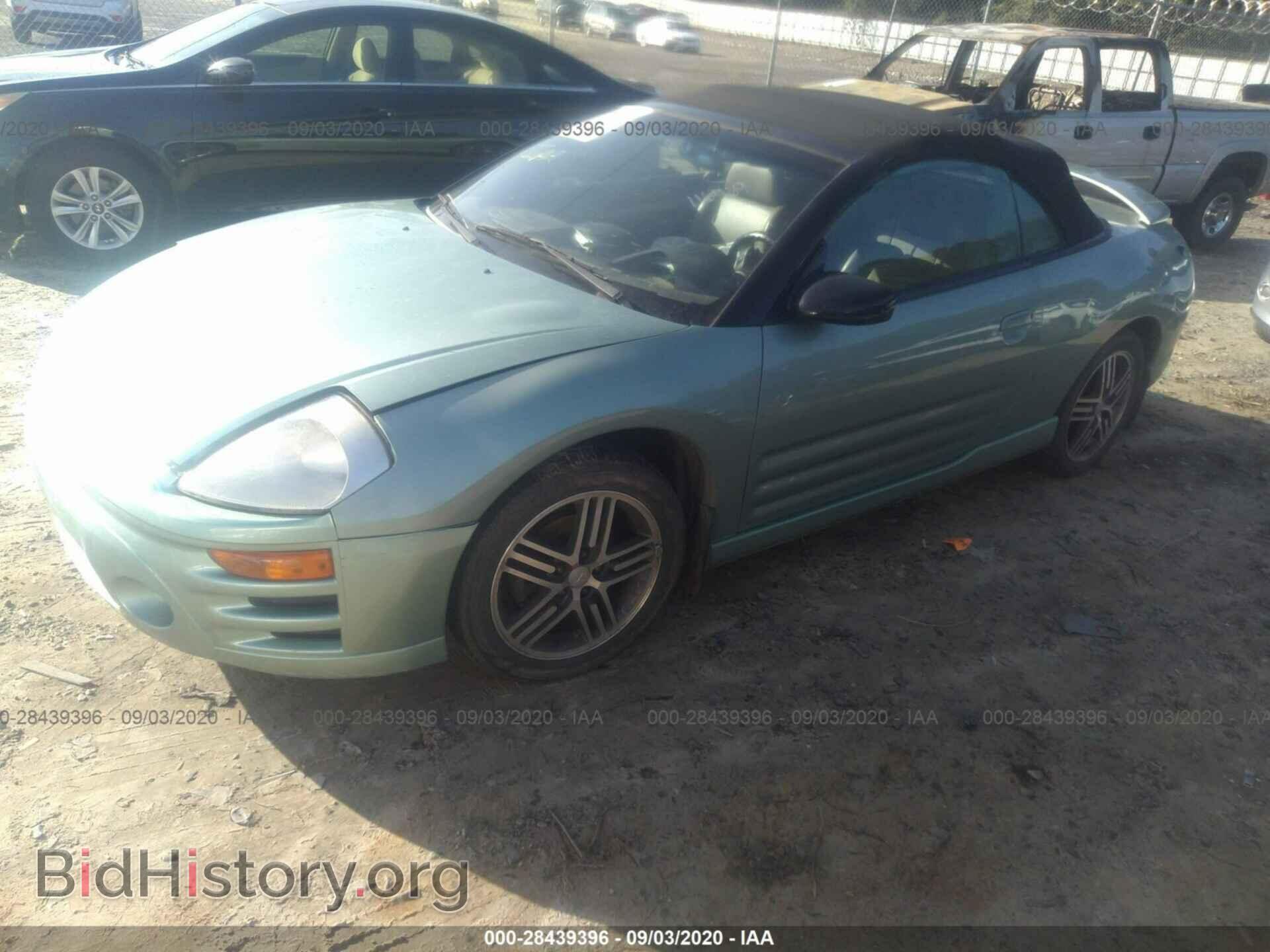 2003 MITSUBISHI ECLIPSE - VIN: 4A3AE75H33E116469 - Photo 2