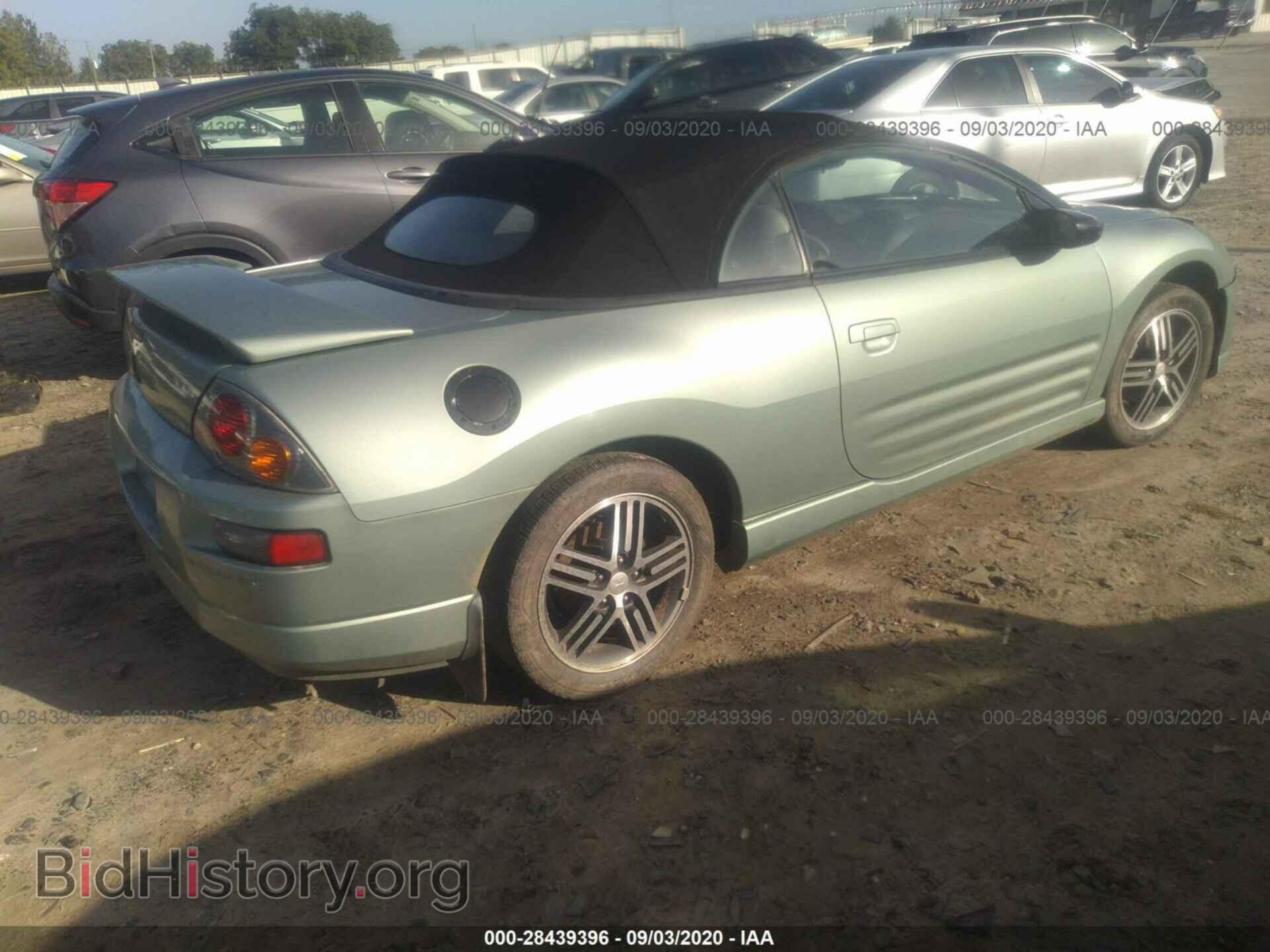 2003 MITSUBISHI ECLIPSE - VIN: 4A3AE75H33E116469 - Photo 4