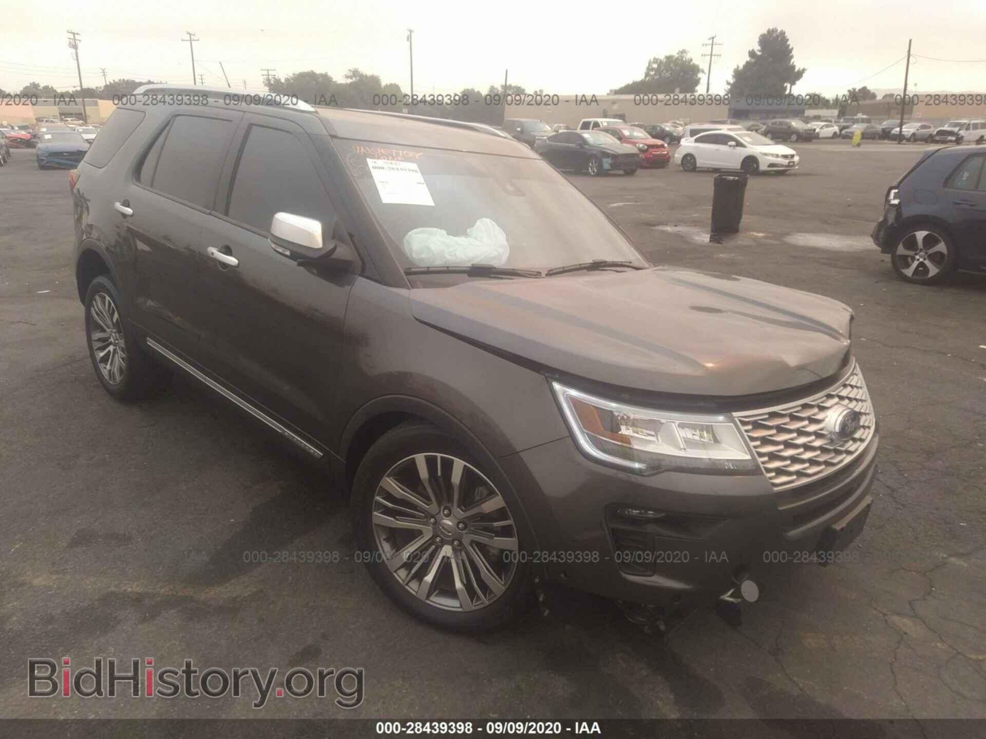 Фотография 1FM5K8HT1JGB31536 - FORD EXPLORER 2018
