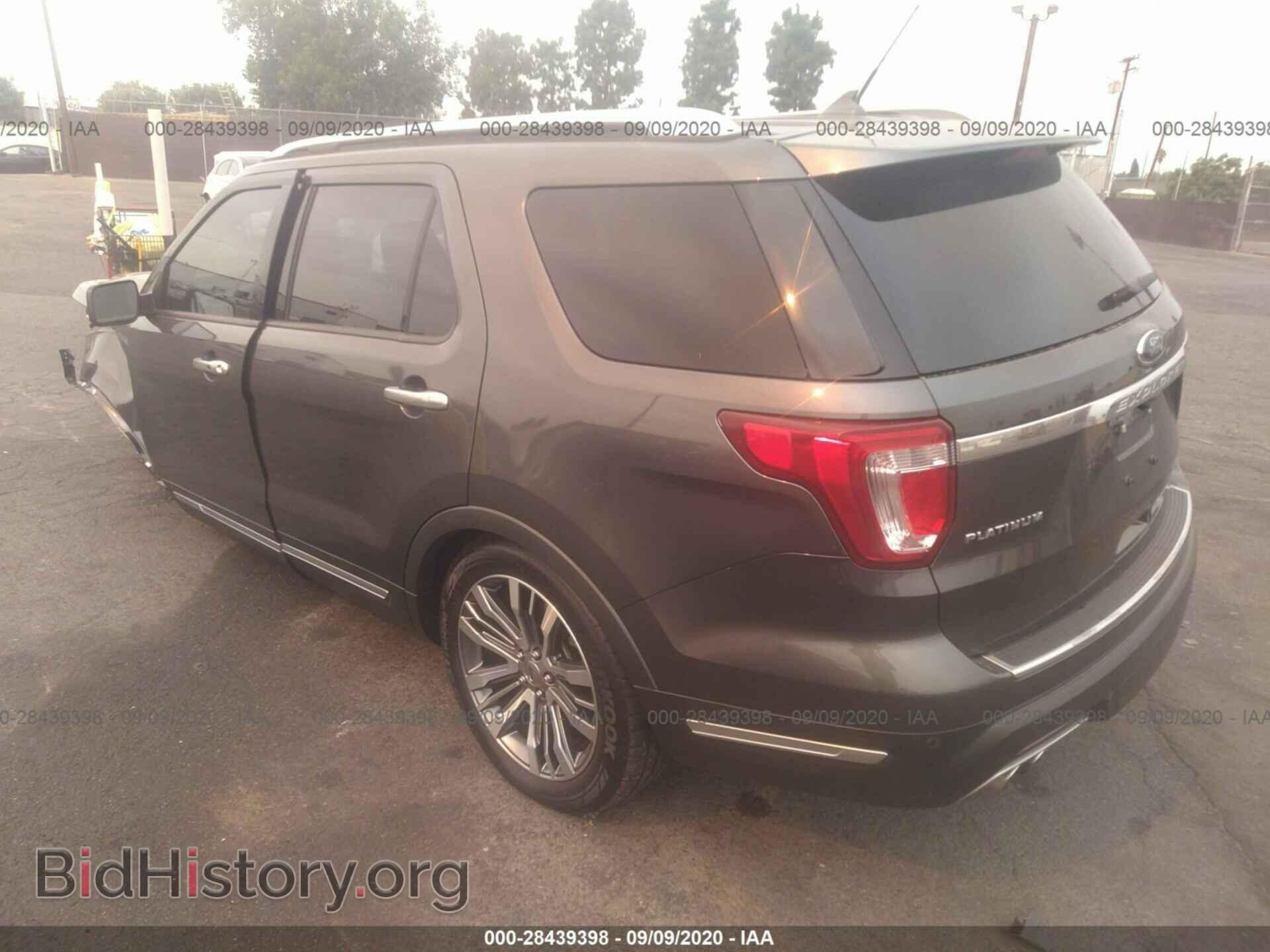 2018 FORD EXPLORER - VIN: 1FM5K8HT1JGB31536 - Фото 3