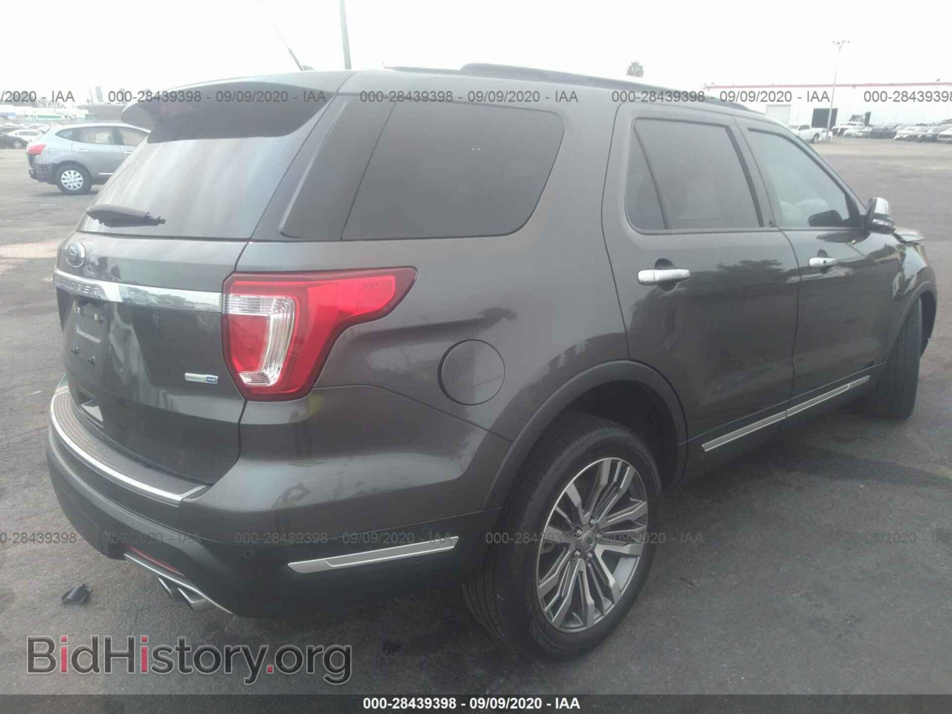 2018 FORD EXPLORER - VIN: 1FM5K8HT1JGB31536 - Фото 4