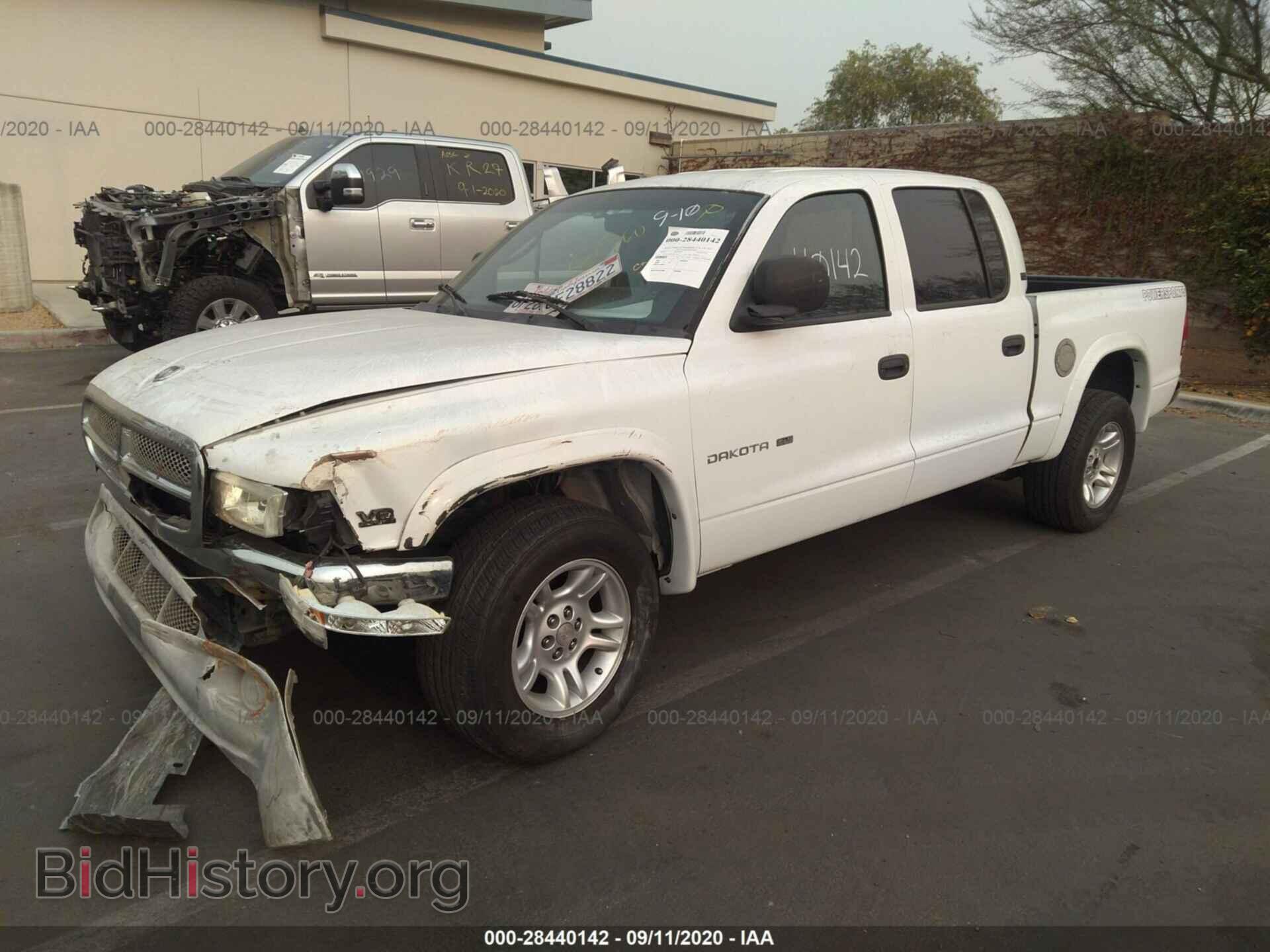 2000 DODGE DAKOTA - VIN: 1B7GL2AN6YS637485 - Фото 2