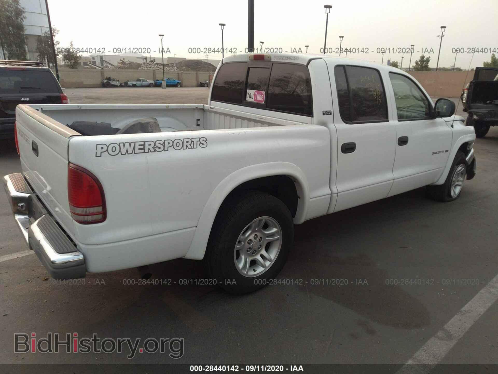 2000 DODGE DAKOTA - VIN: 1B7GL2AN6YS637485 - Фото 4