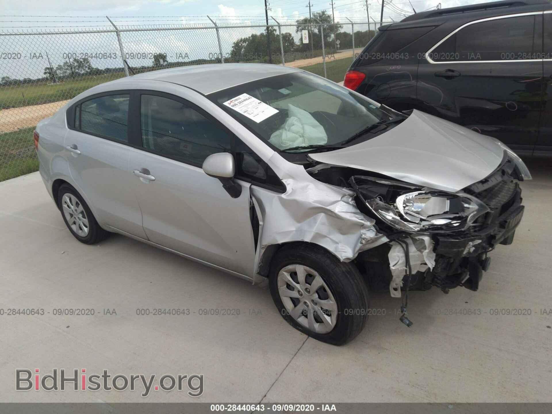 Photo KNADM4A3XG6641957 - KIA RIO 2016