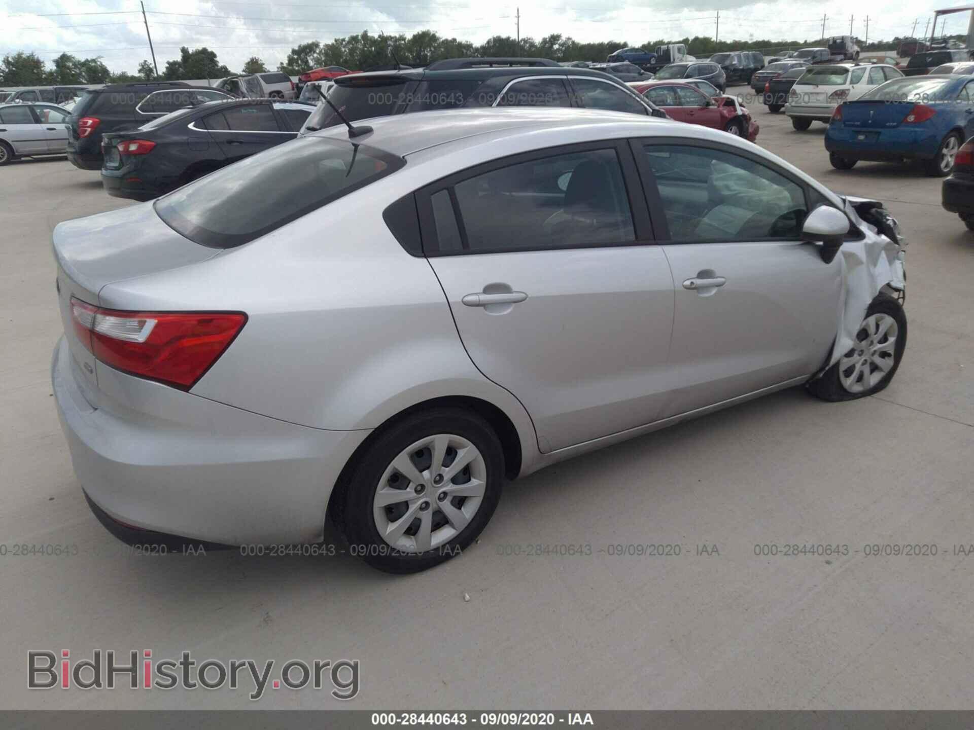 2016 KIA RIO - VIN: KNADM4A3XG6641957 - Фото 4