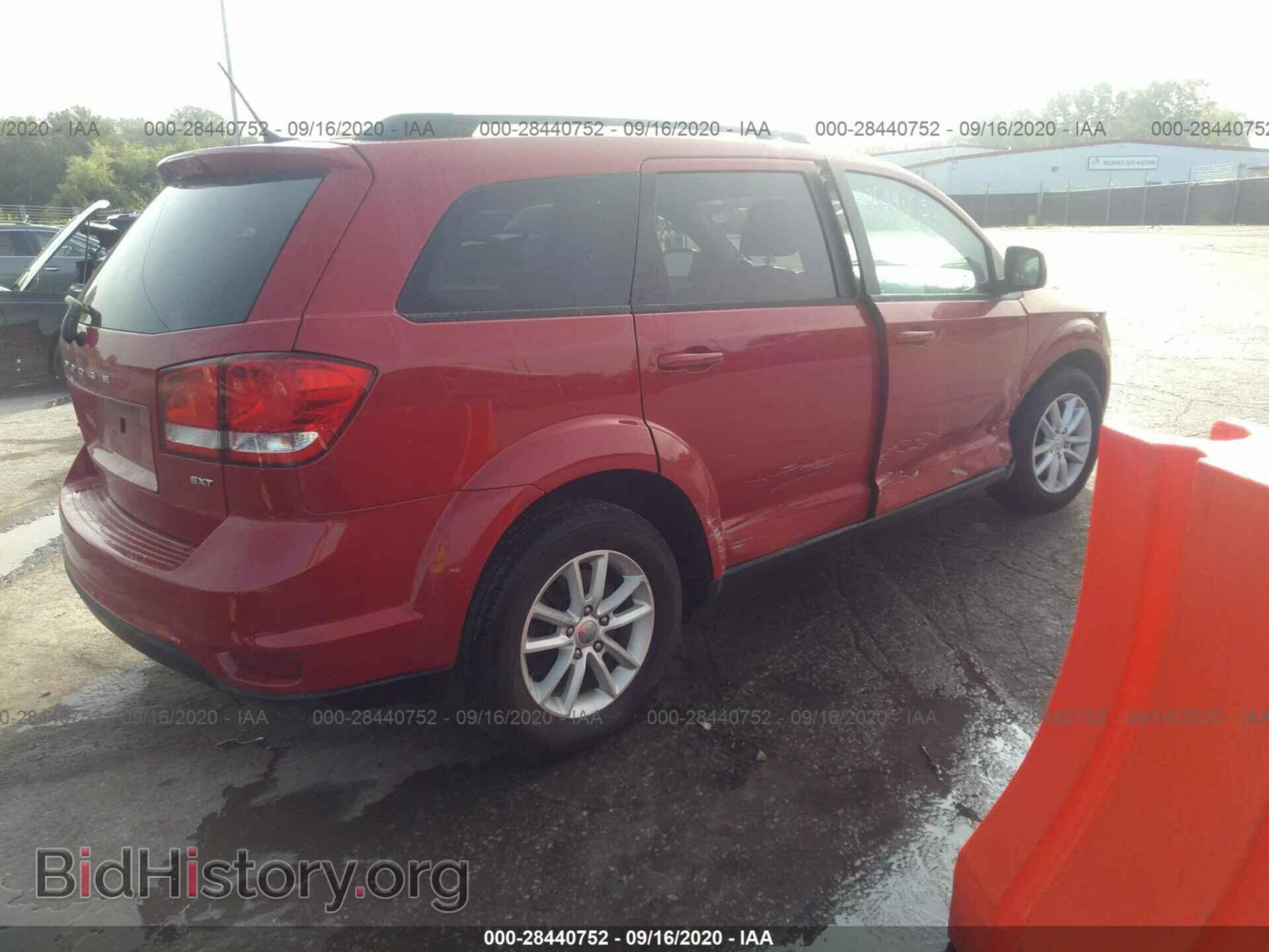 2016 DODGE JOURNEY - VIN: 3C4PDCBB0GT202014 - Фото 4