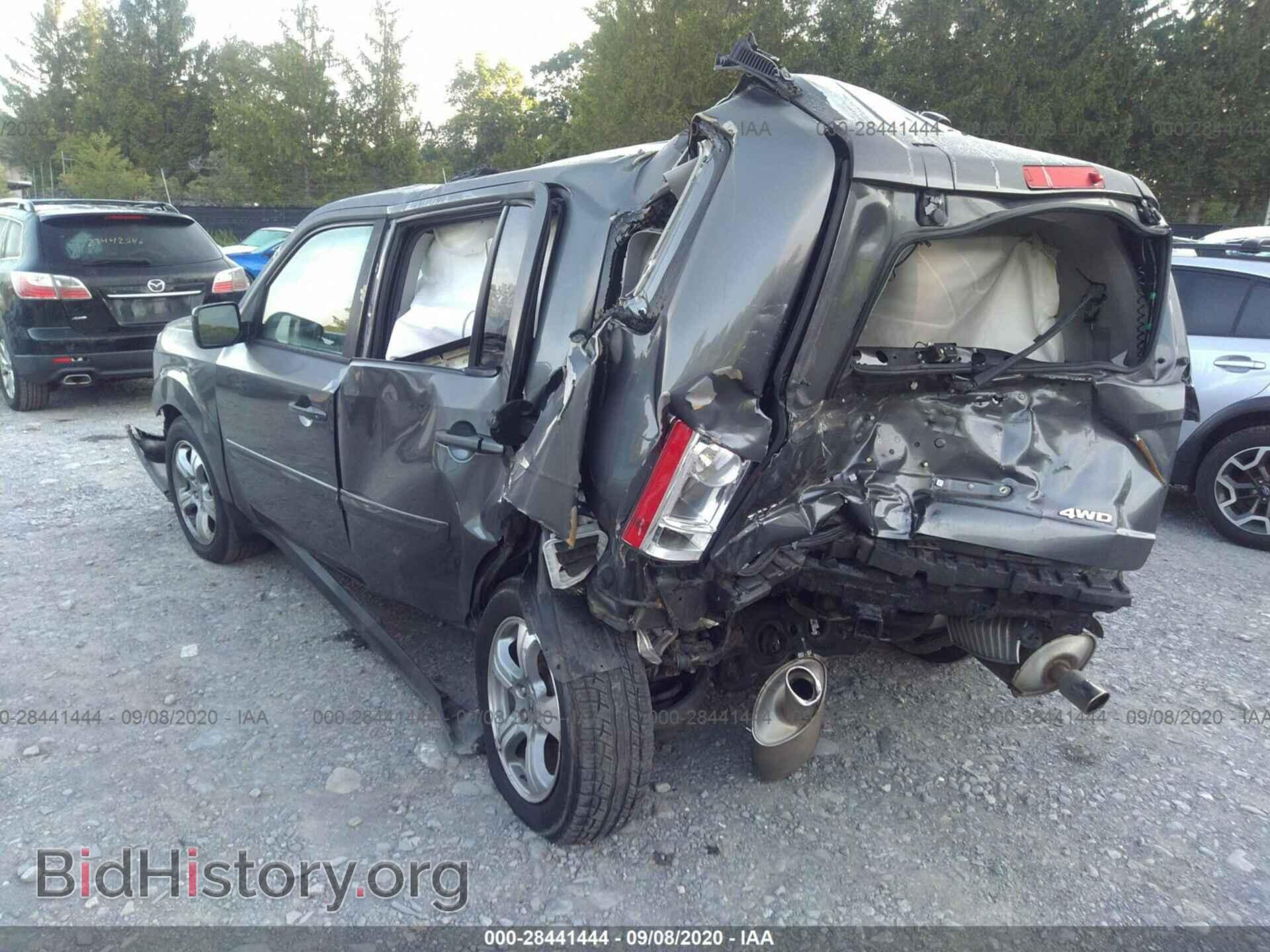 2013 HONDA PILOT - VIN: 5FNYF4H50DB051336 - Фото 3
