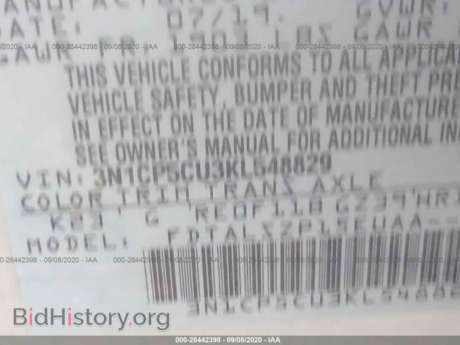 2019 NISSAN KICKS - VIN: 3N1CP5CU3KL548829 - Фото 9