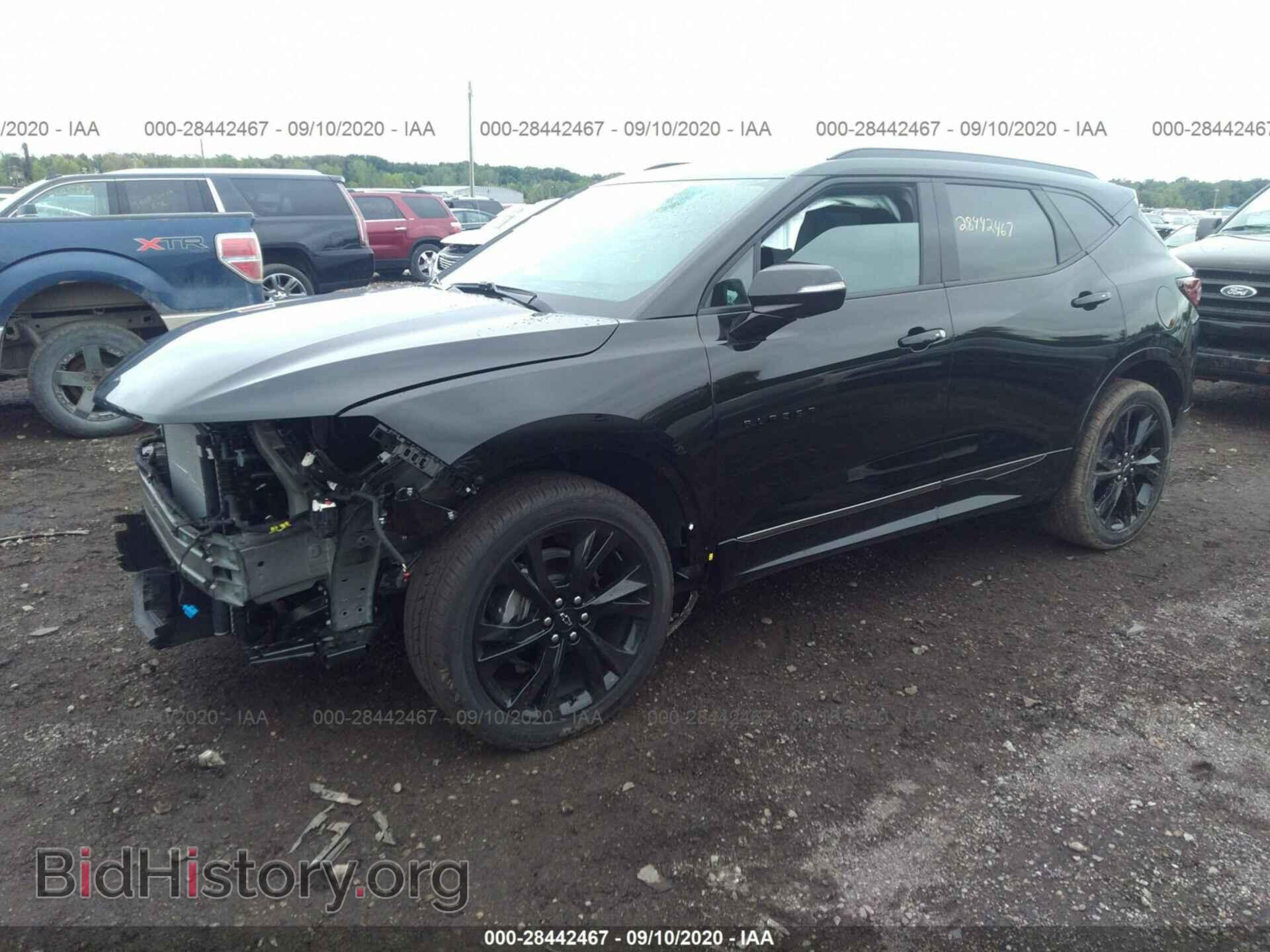 2020 CHEVROLET BLAZER - VIN: 3GNKBERS9LS670977 - Фото 2