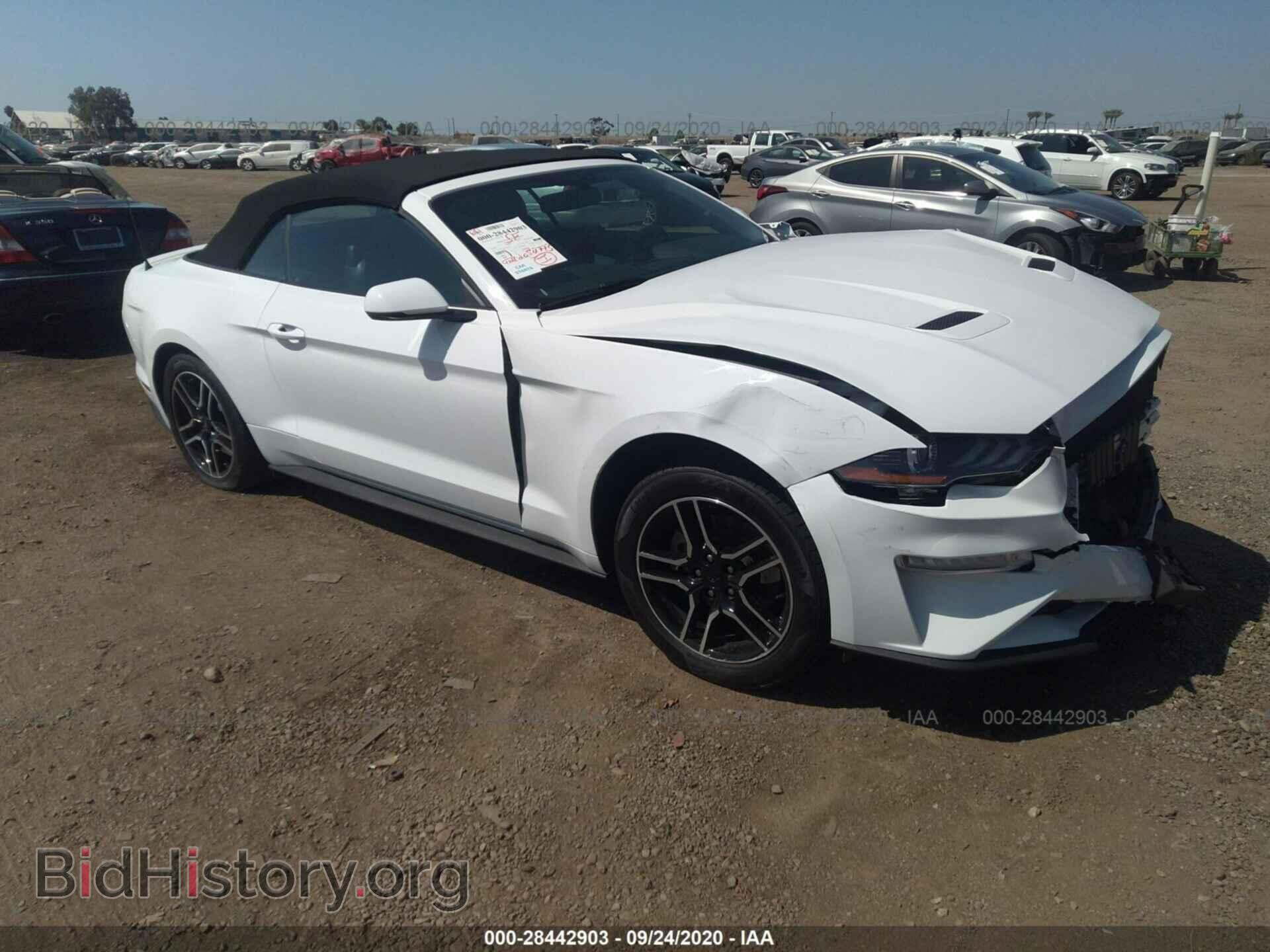 Photo 1FATP8UH4J5155121 - FORD MUSTANG 2018