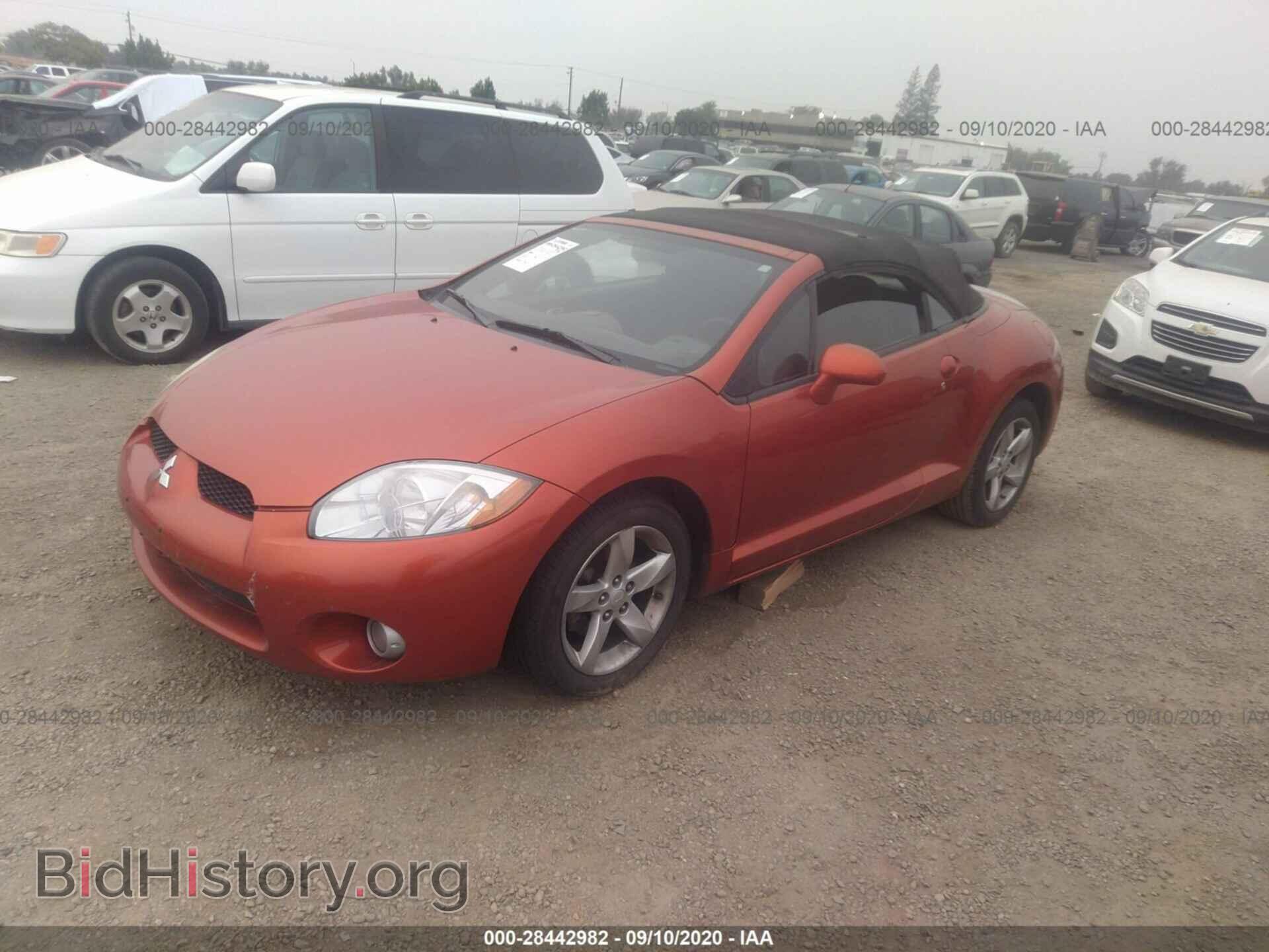 2008 MITSUBISHI ECLIPSE - VIN: 4A3AL25F18E032276 - Фото 2