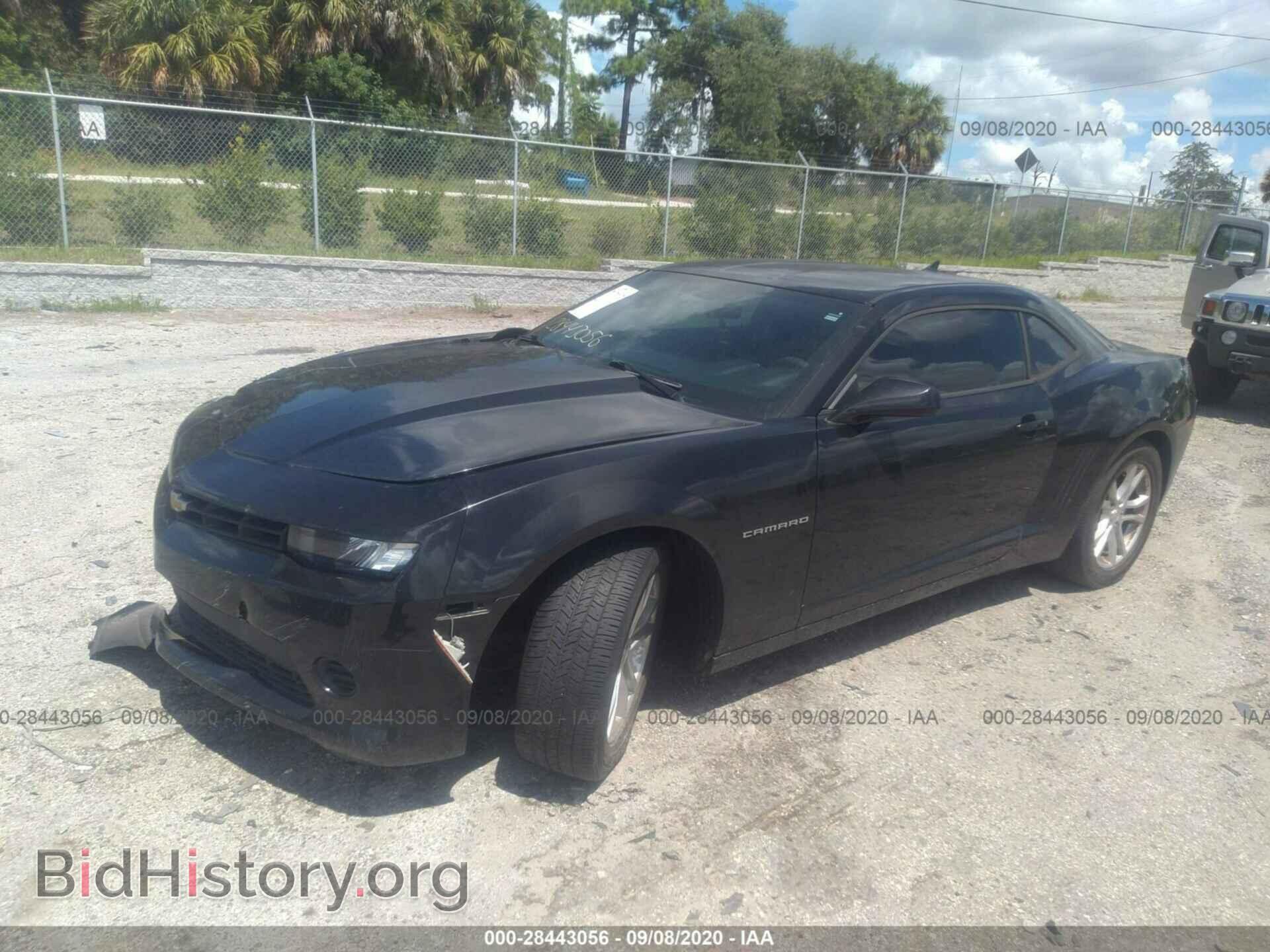 2014 CHEVROLET CAMARO - VIN: 2G1FA1E31E9242625 - Фото 2