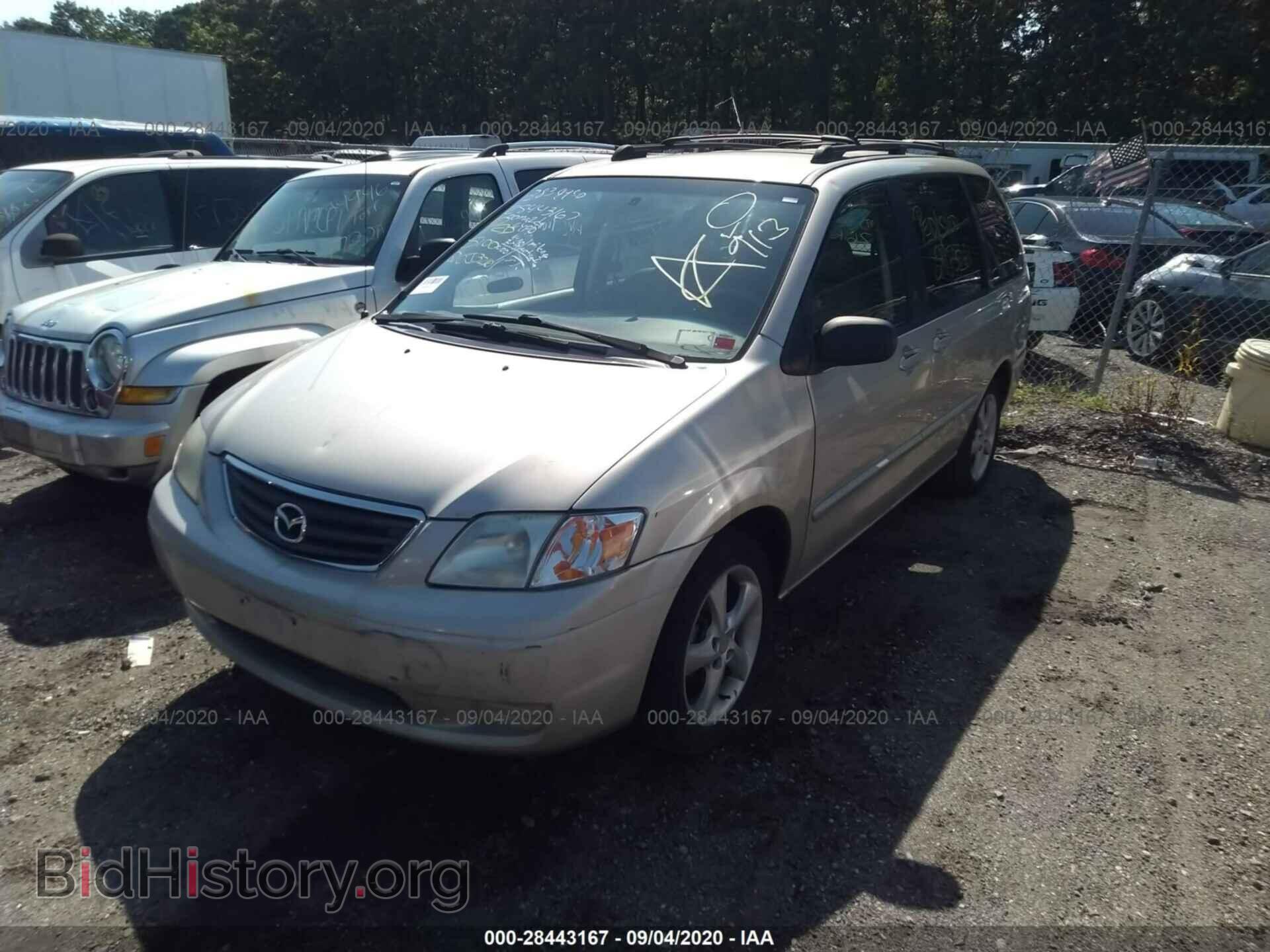 2000 MAZDA MPV - VIN: JM3LW28G4Y0149927 - Фото 2