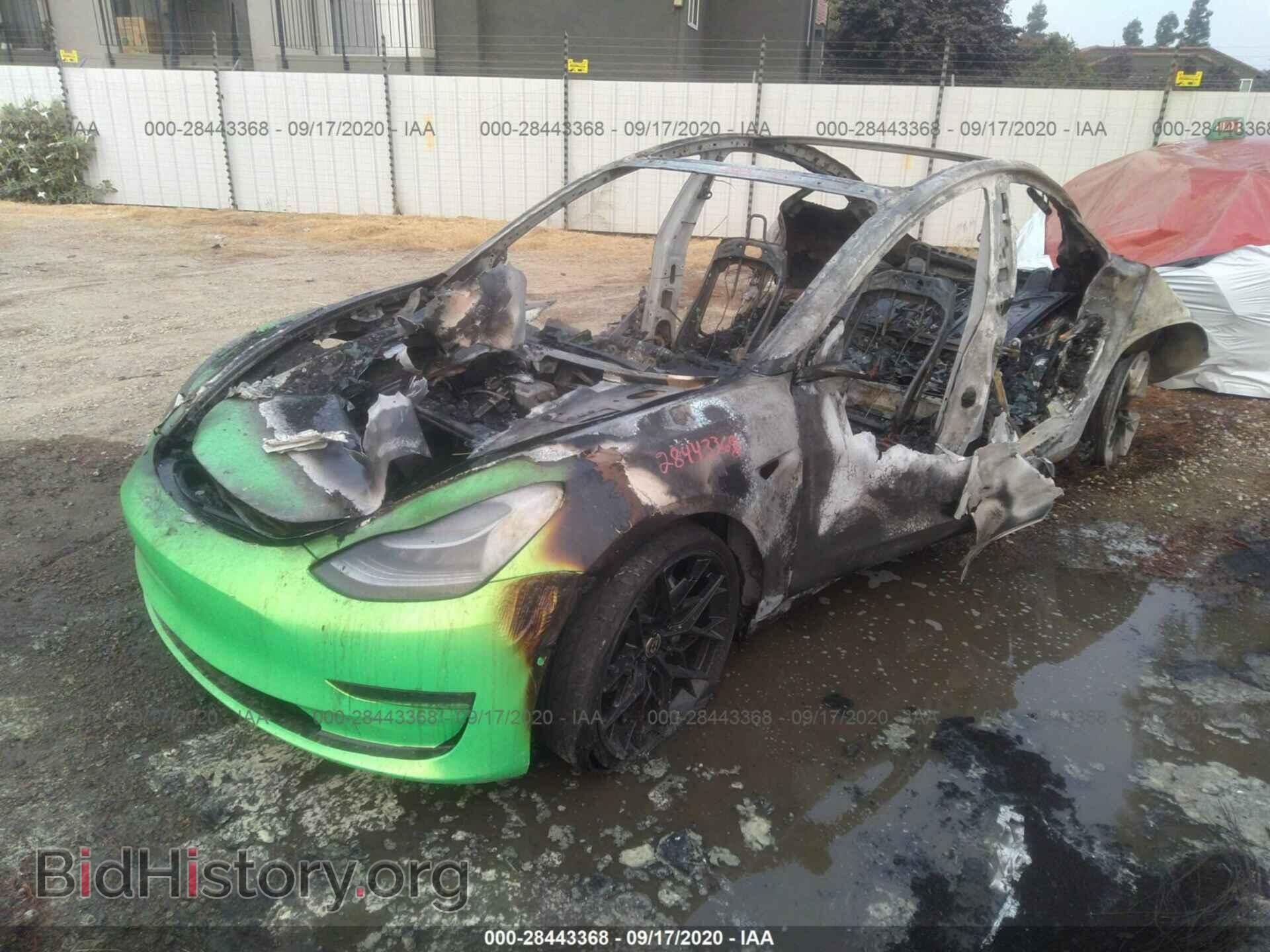 2019 TESLA MODEL 3 - VIN: 5YJ3E1EB5KF494729 - Photo 2