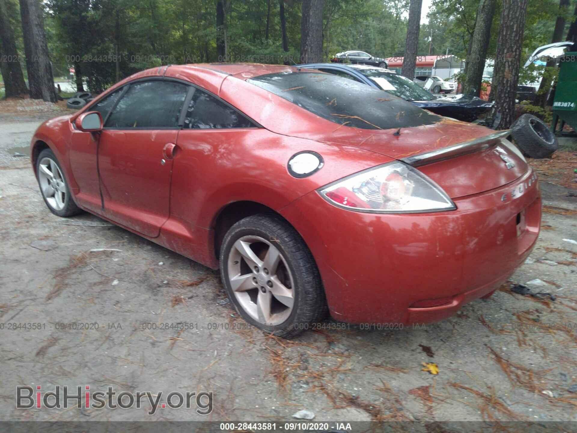 2006 MITSUBISHI ECLIPSE - VIN: 4A3AK24F06E008648 - Photo 3