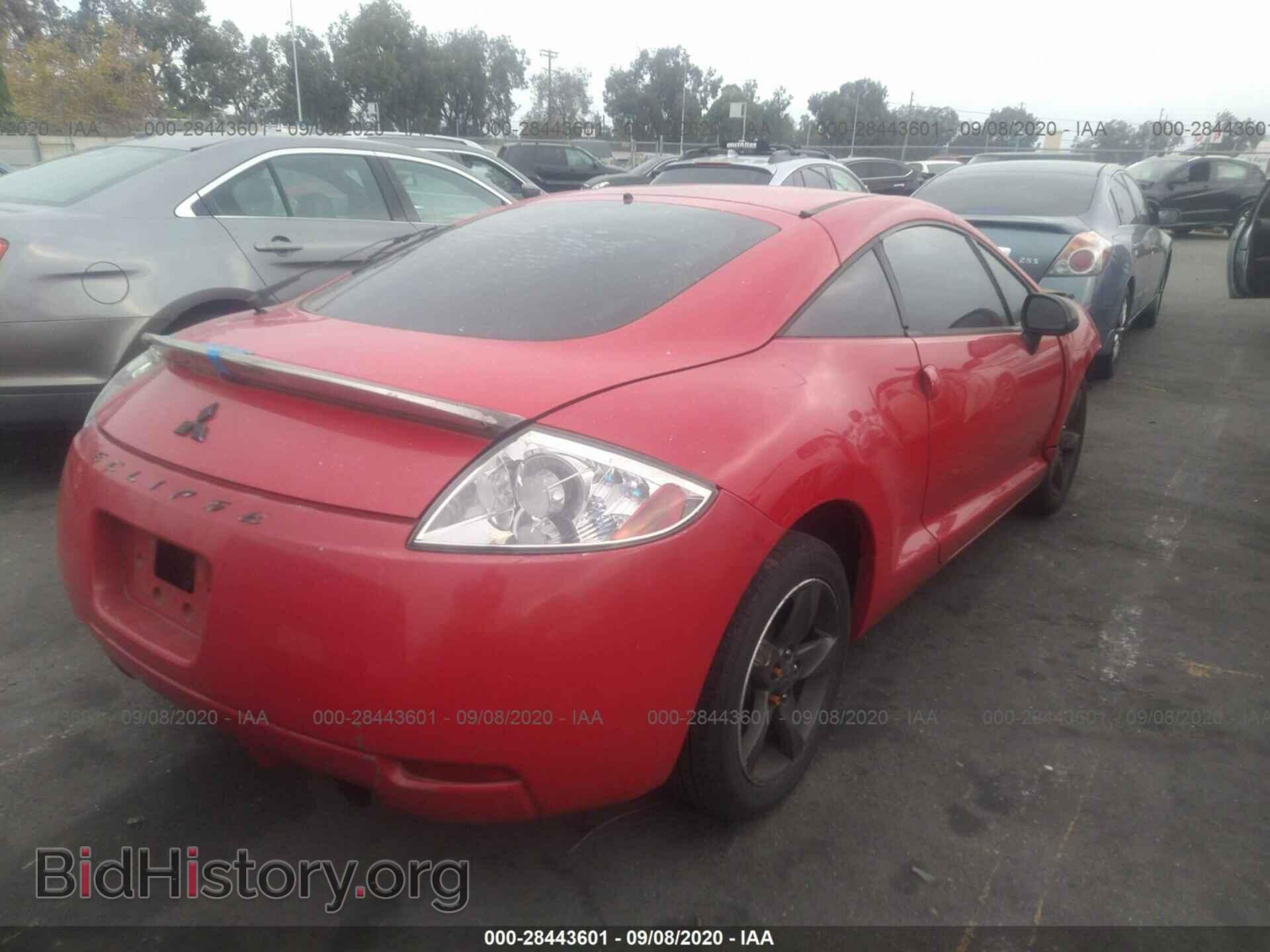 2007 MITSUBISHI ECLIPSE - VIN: 4A3AK24F37E034324 - Фото 4