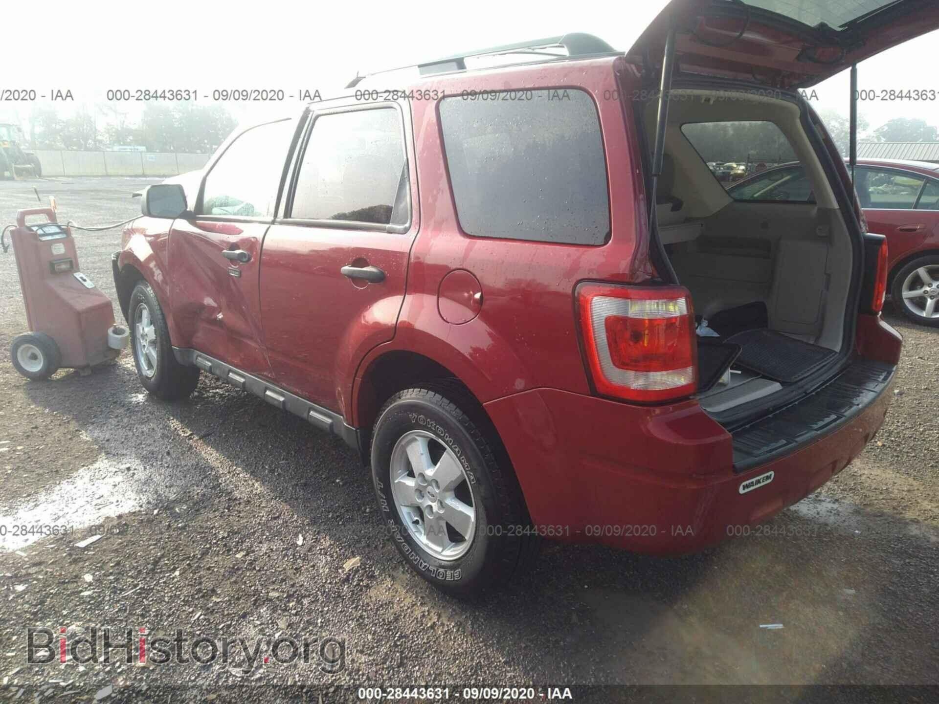 2009 FORD ESCAPE - VIN: 1FMCU03G89KC47628 - Фото 3