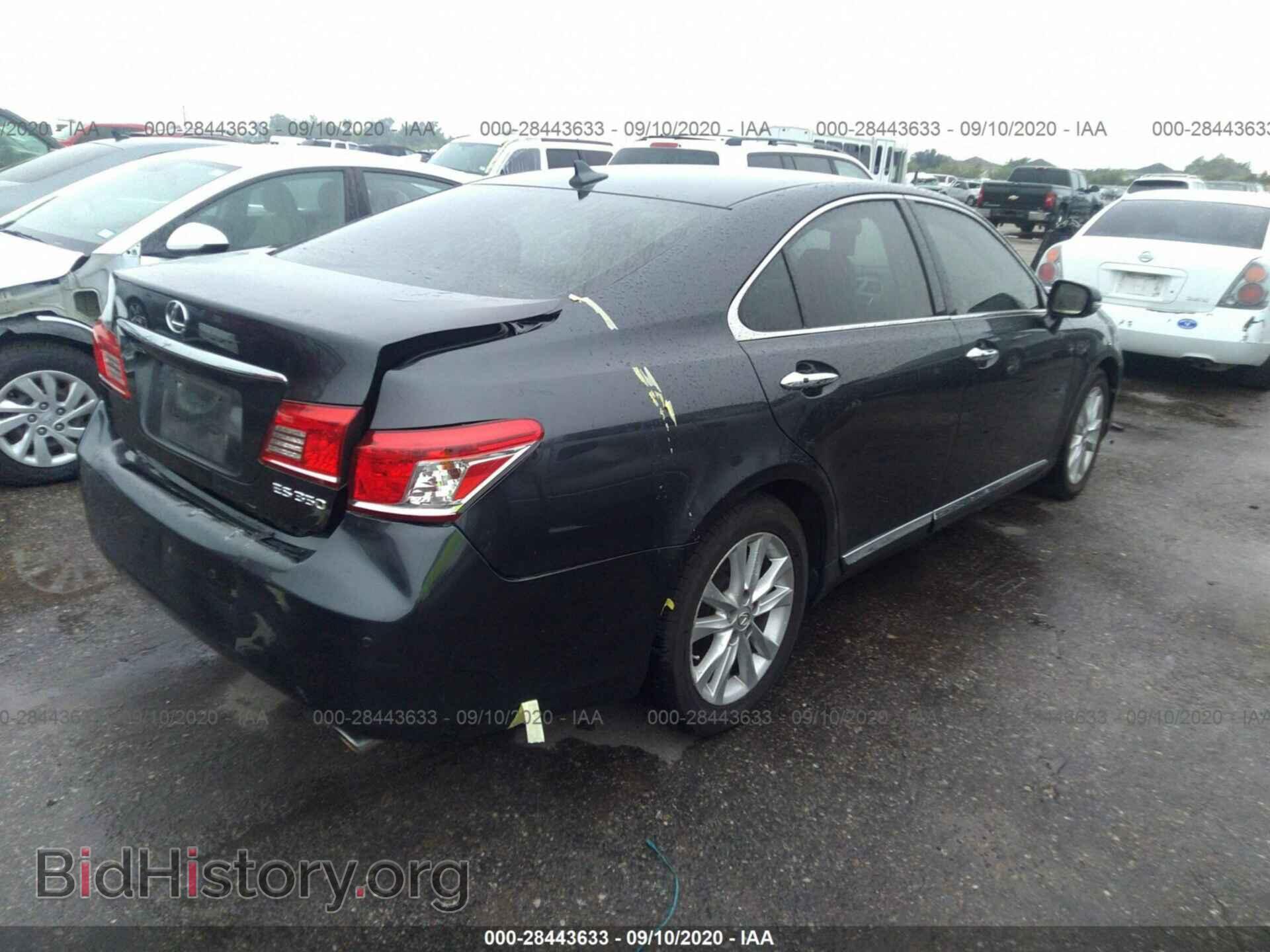 2011 LEXUS ES 350 - VIN: JTHBK1EG2B2454318 - Фото 4