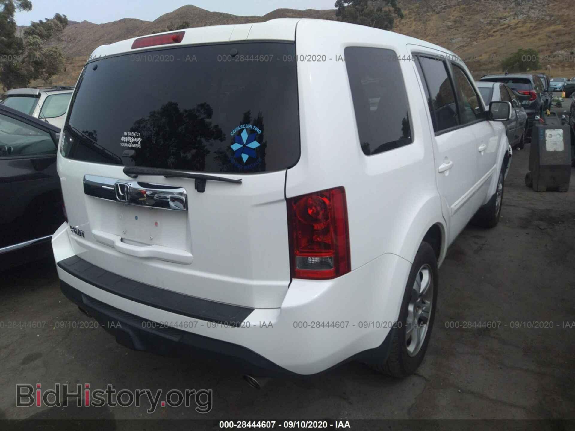 2013 HONDA PILOT - VIN: 5FNYF3H57DB001298 - Фото 4