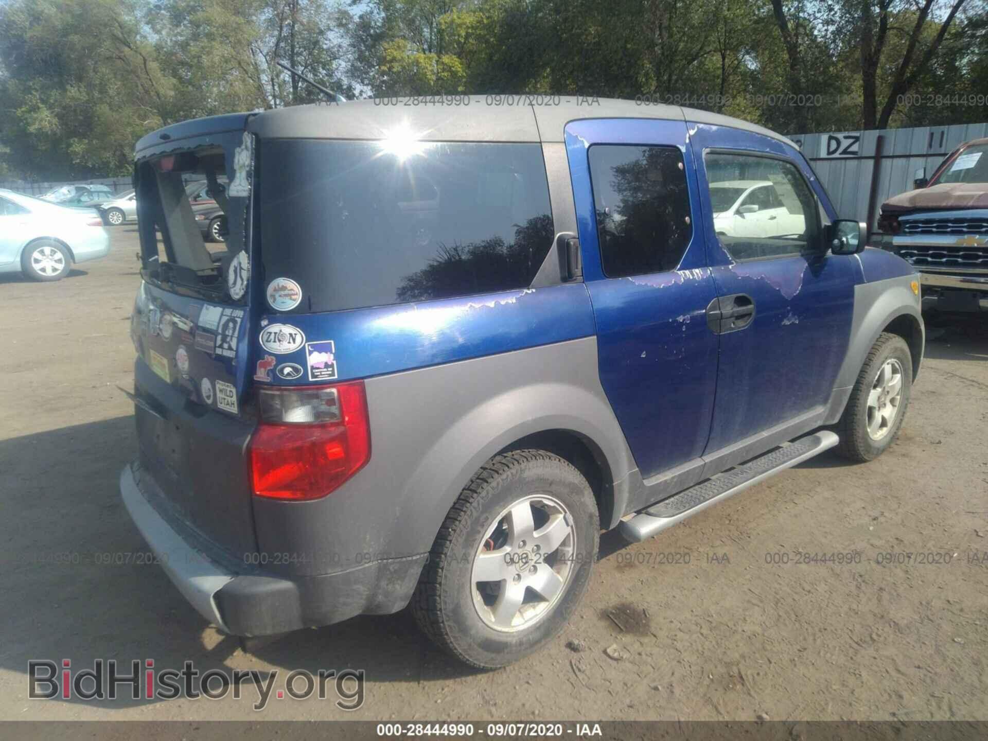 2004 HONDA ELEMENT - VIN: 5J6YH28584L005016 - Фото 4