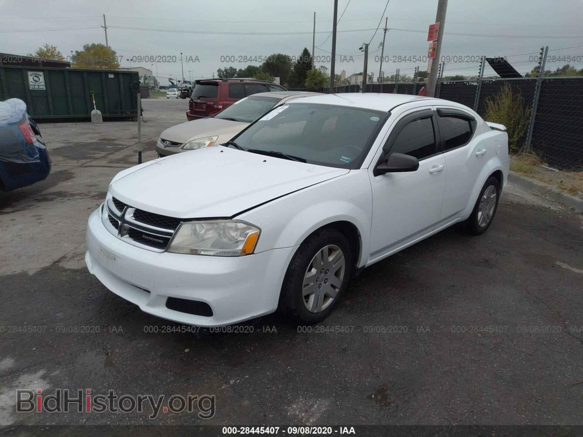 2012 DODGE AVENGER - VIN: 1C3CDZAB7CN154321 - Фото 2