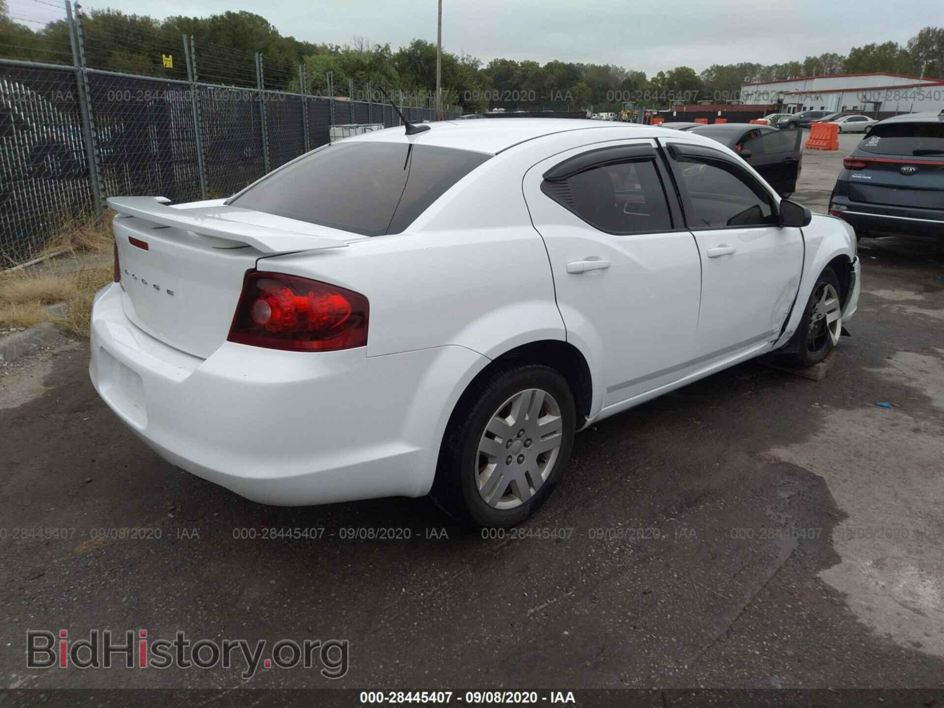 2012 DODGE AVENGER - VIN: 1C3CDZAB7CN154321 - Фото 4