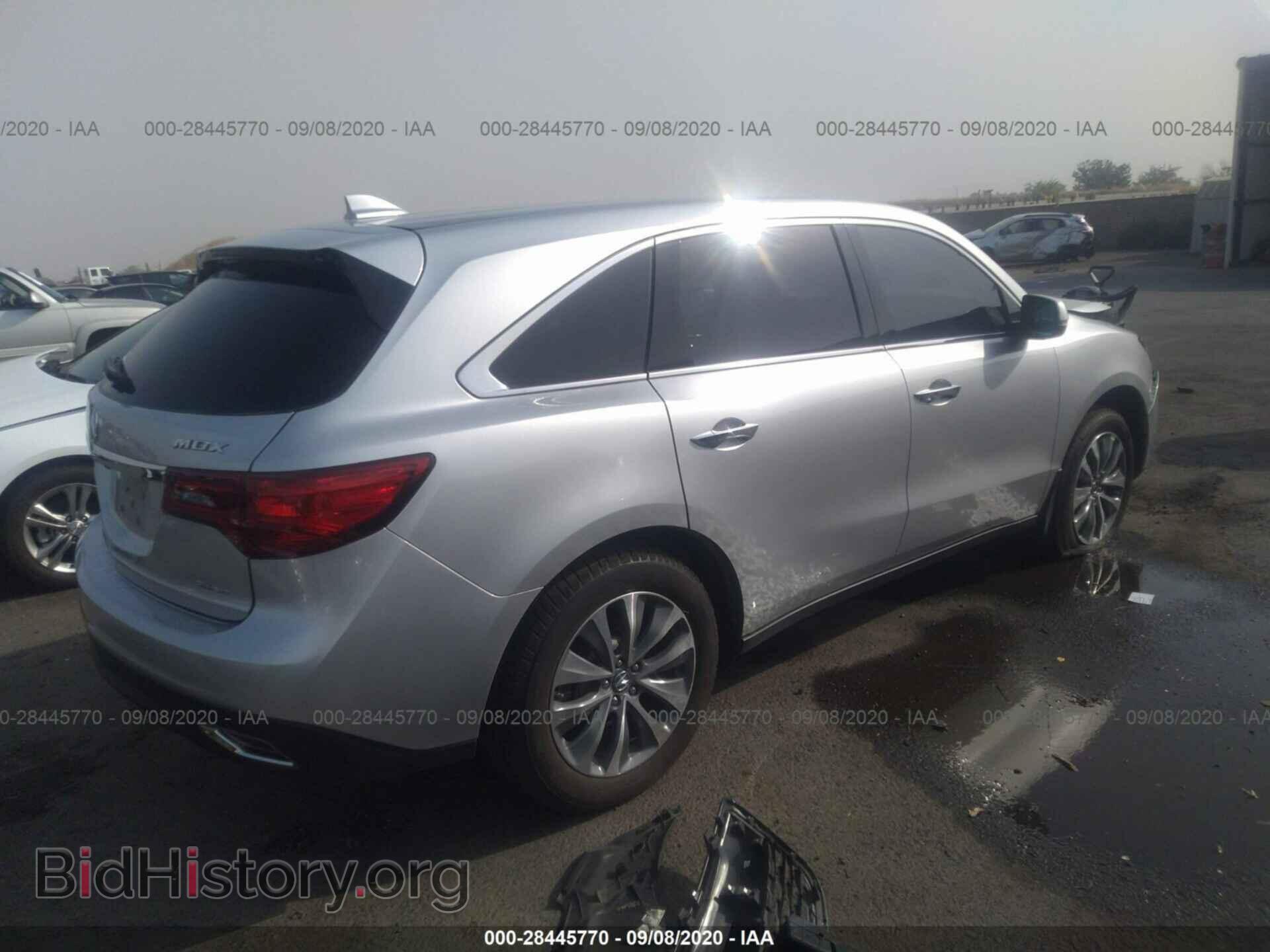 2014 ACURA MDX - VIN: 5FRYD4H47EB043330 - Фото 4