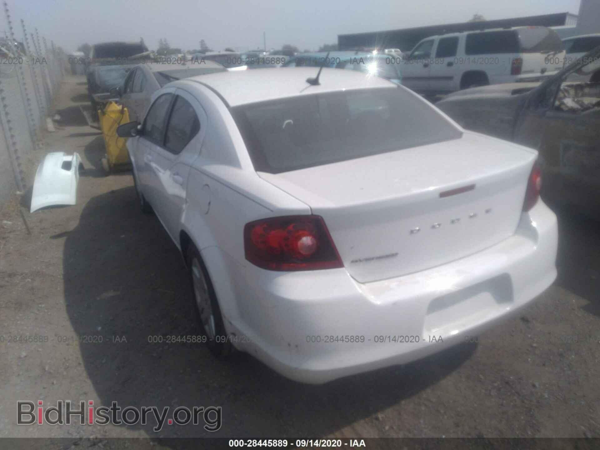 2013 DODGE AVENGER - VIN: 1C3CDZABXDN754350 - Фото 3