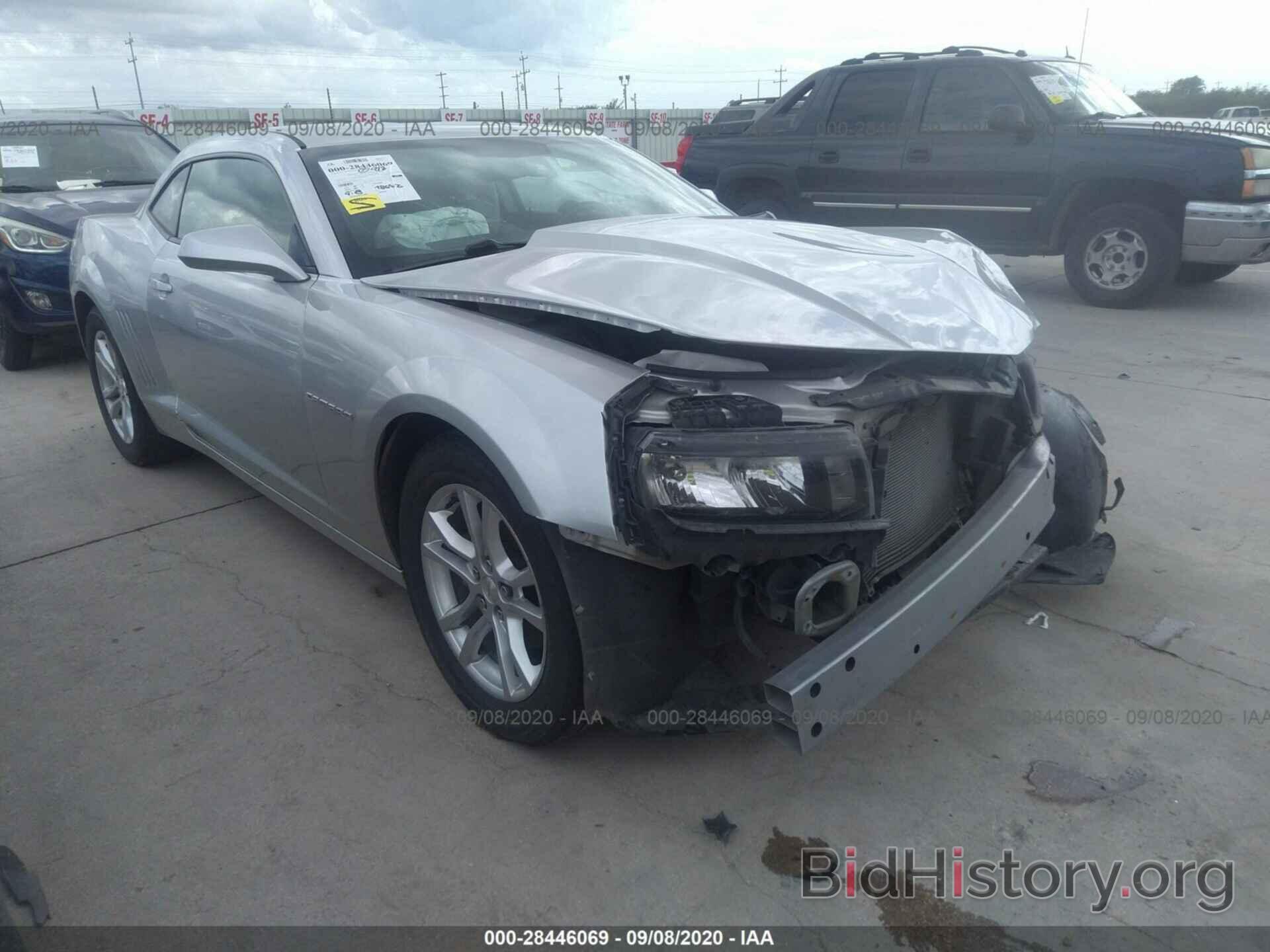 Photo 2G1FB1E37E9182279 - CHEVROLET CAMARO 2014