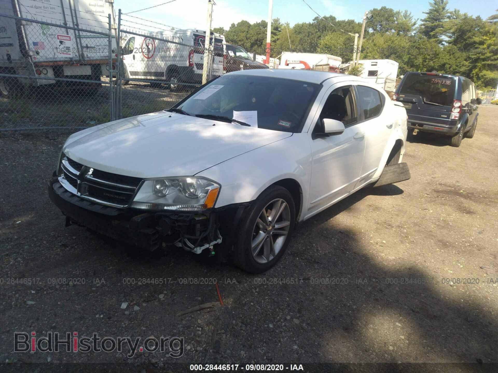 2011 DODGE AVENGER - VIN: 1B3BD1FG2BN584464 - Фото 2