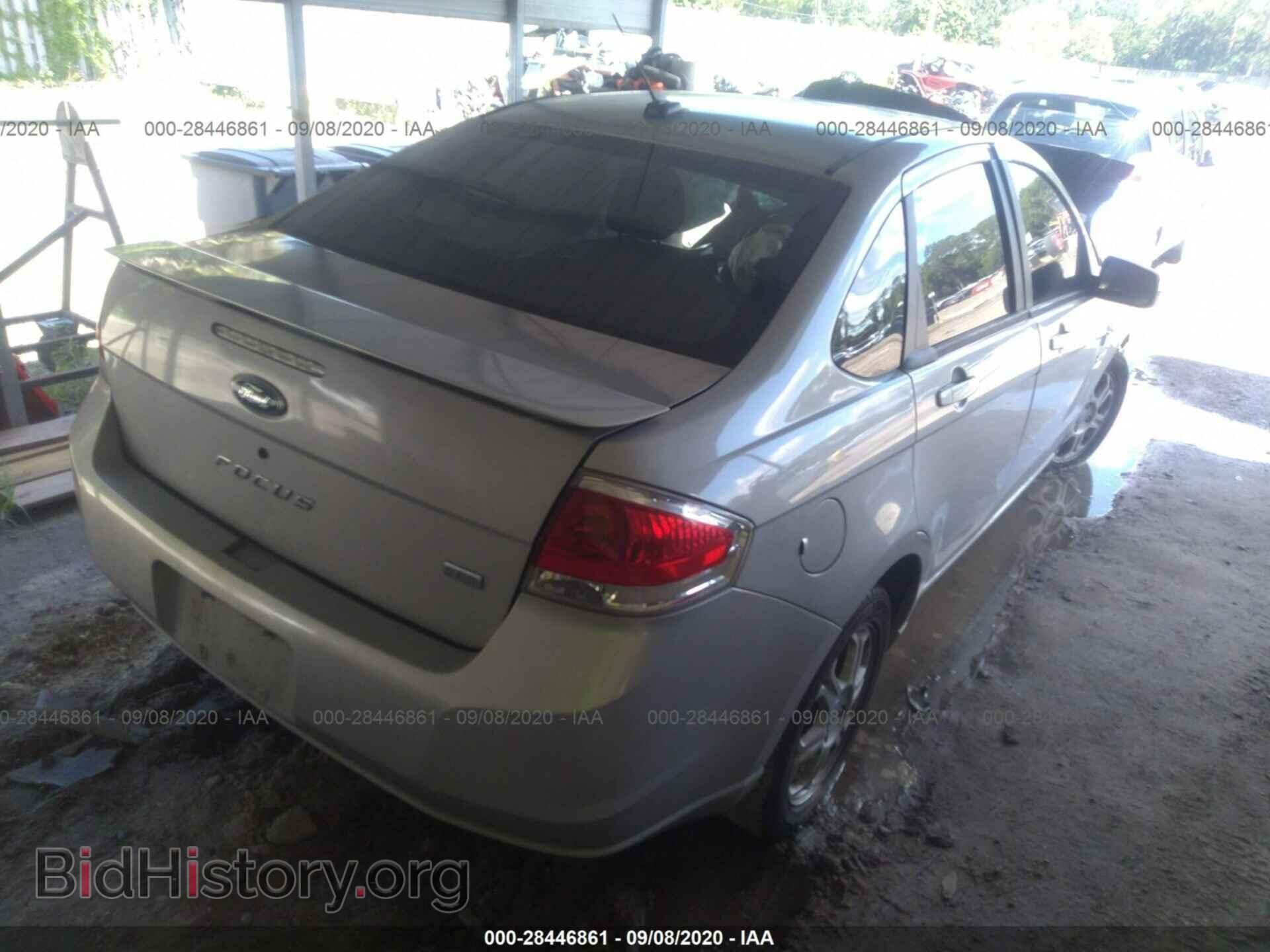 2008 FORD FOCUS - VIN: 1FAHP35N78W199809 - Фото 4