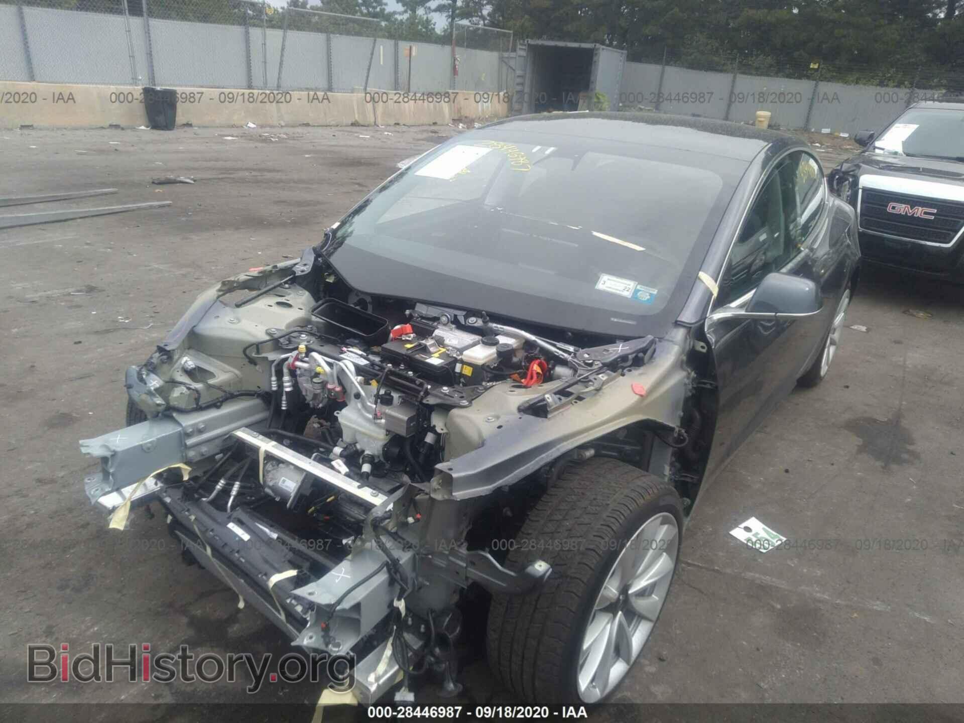2020 TESLA MODEL 3 - VIN: 5YJ3E1EB0LF666473 - Фото 2