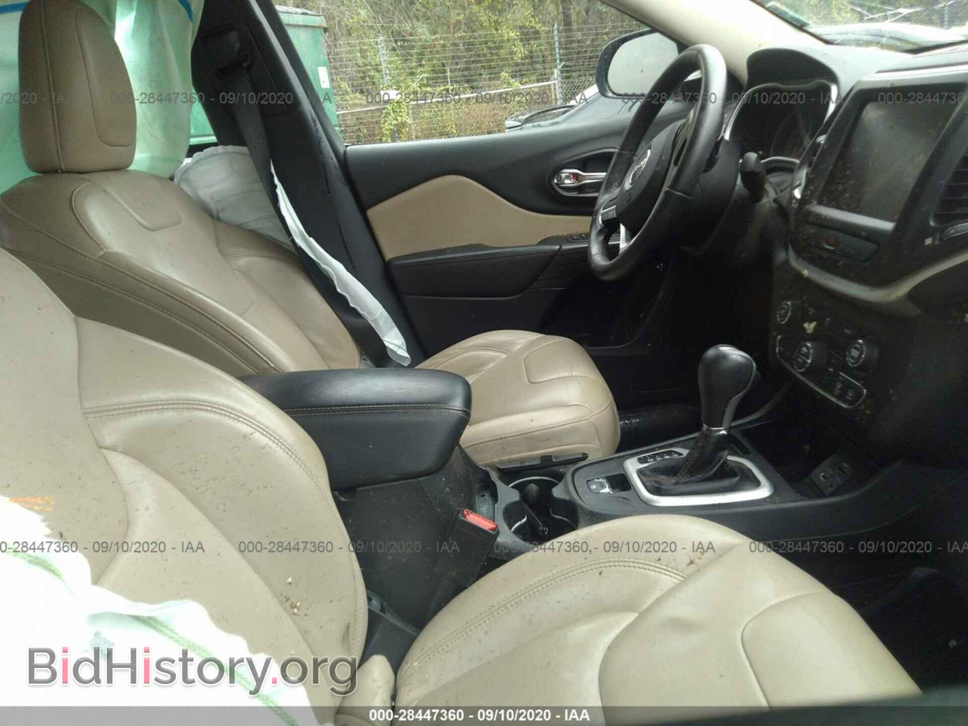 2016 JEEP CHEROKEE - VIN: 1C4PJLDB4GW164674 - Фото 5