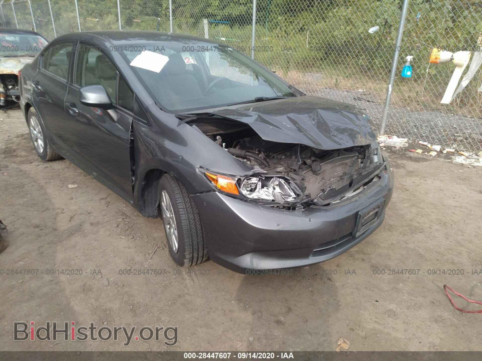 Фотография 19XFB2F53CE324378 - HONDA CIVIC SDN 2012