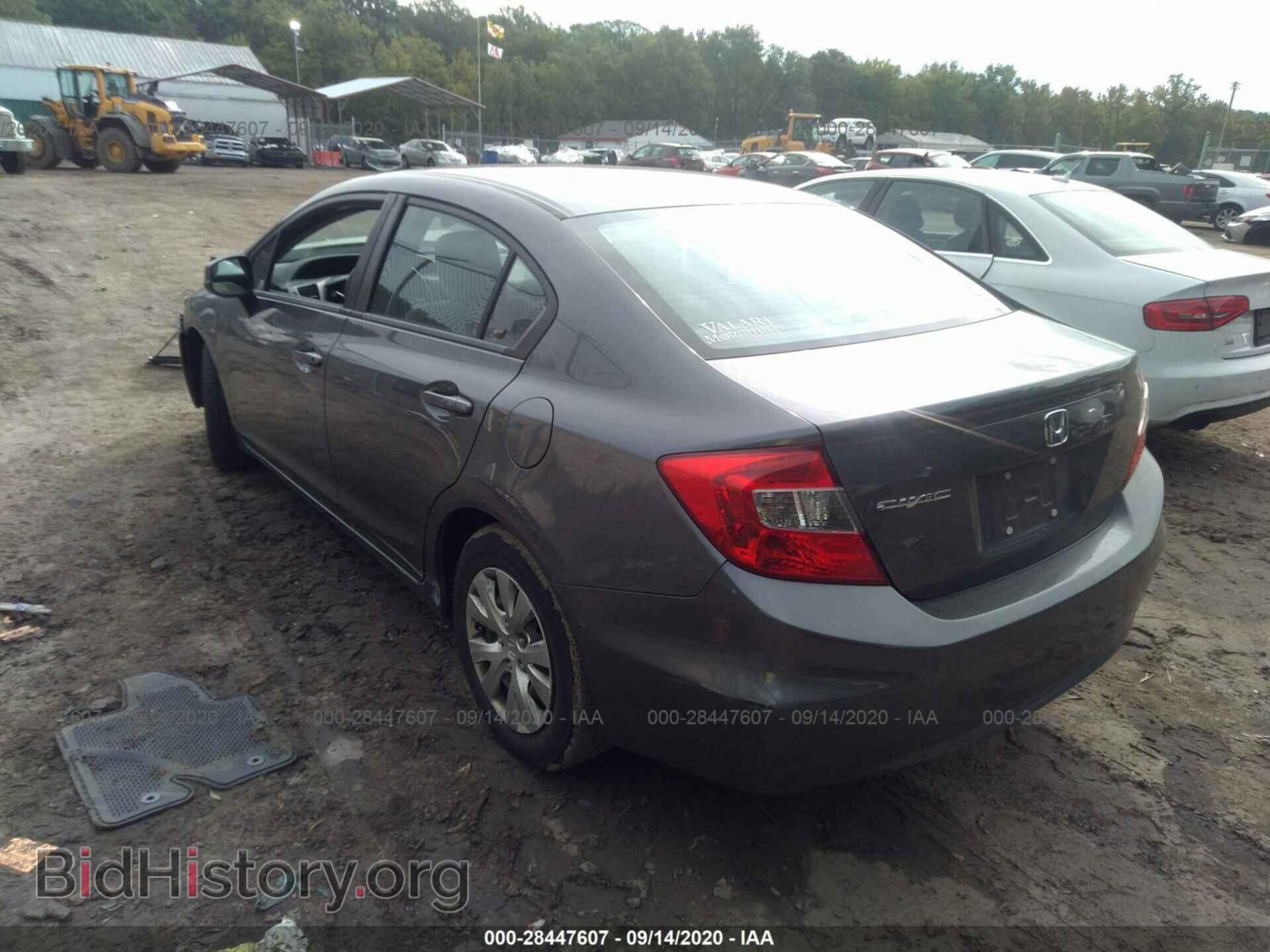 2012 HONDA CIVIC SDN - VIN: 19XFB2F53CE324378 - Фото 3