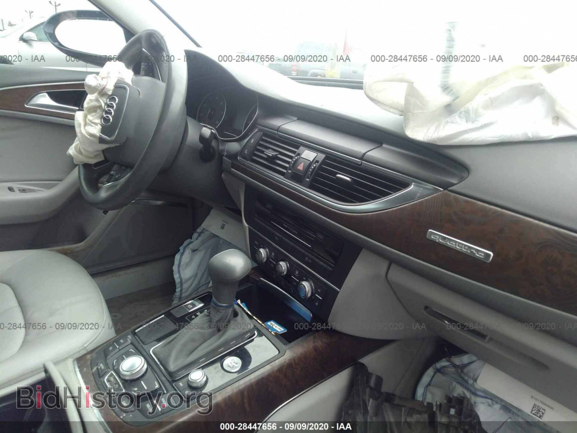 2013 AUDI A6 - VIN: WAUGFAFC4DN103903 - Фото 5