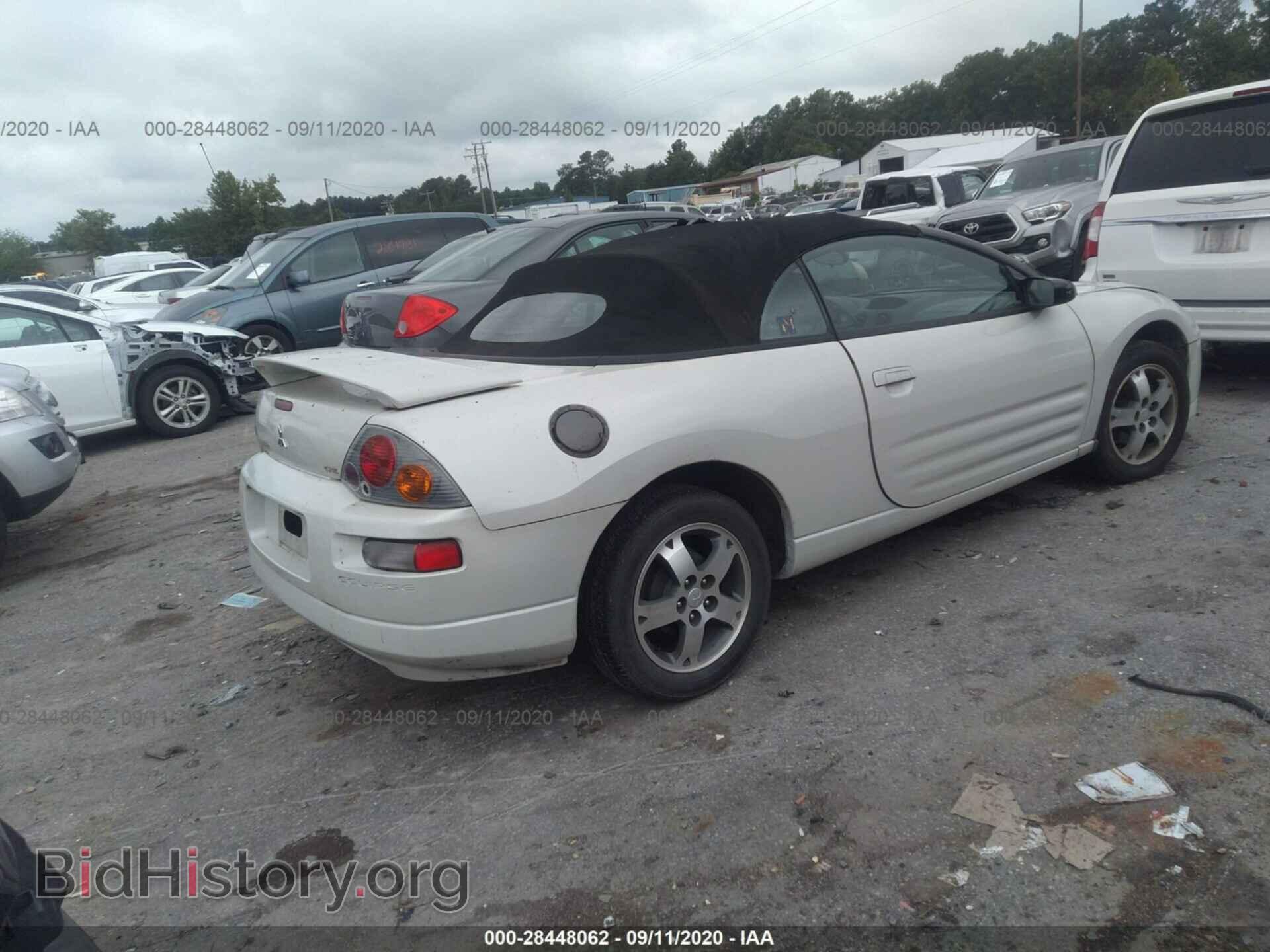 2003 MITSUBISHI ECLIPSE - VIN: 4A3AE45G43E002485 - Photo 4
