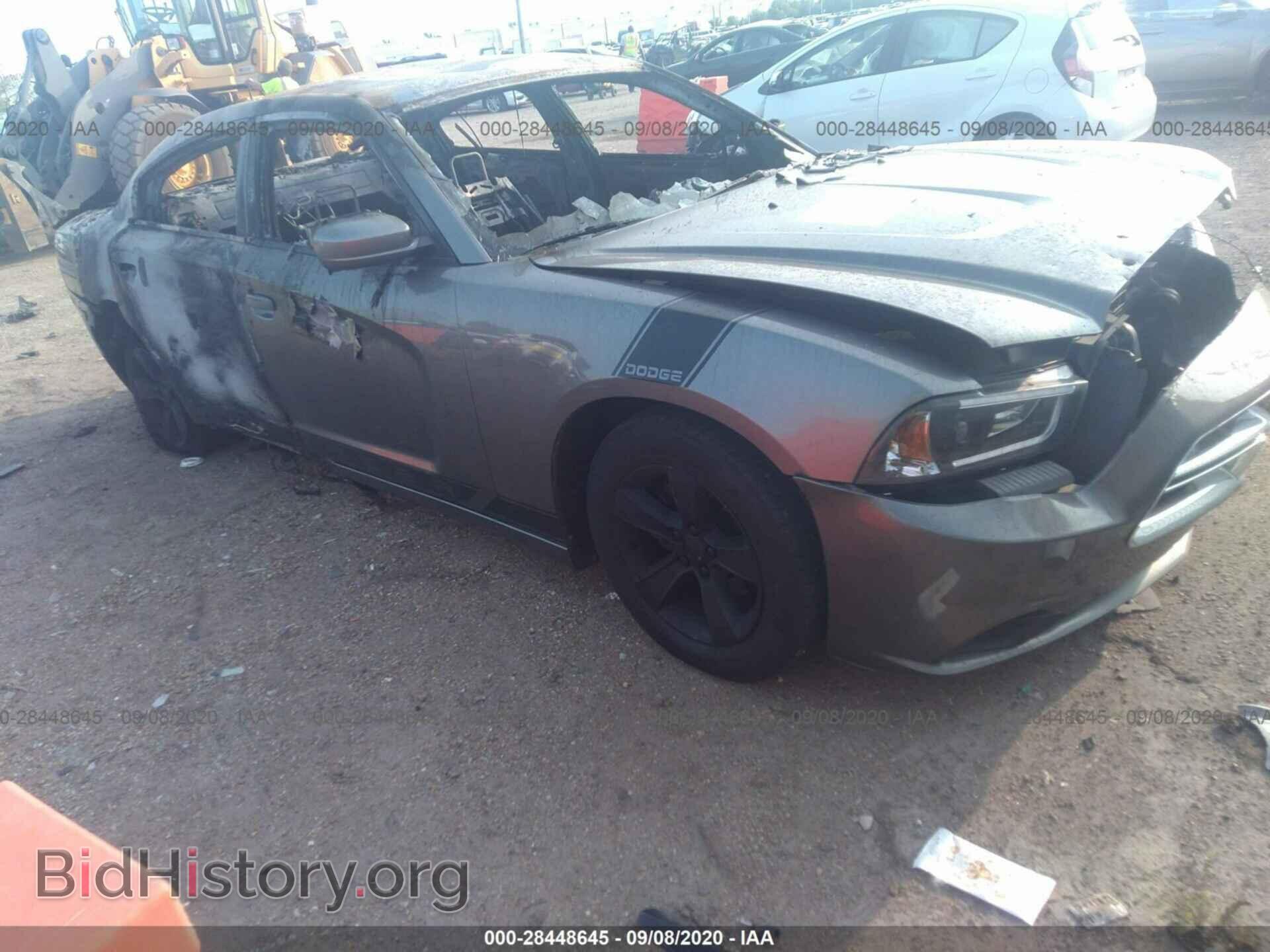 Photo 2C3CDXBG2CH167792 - DODGE CHARGER 2012