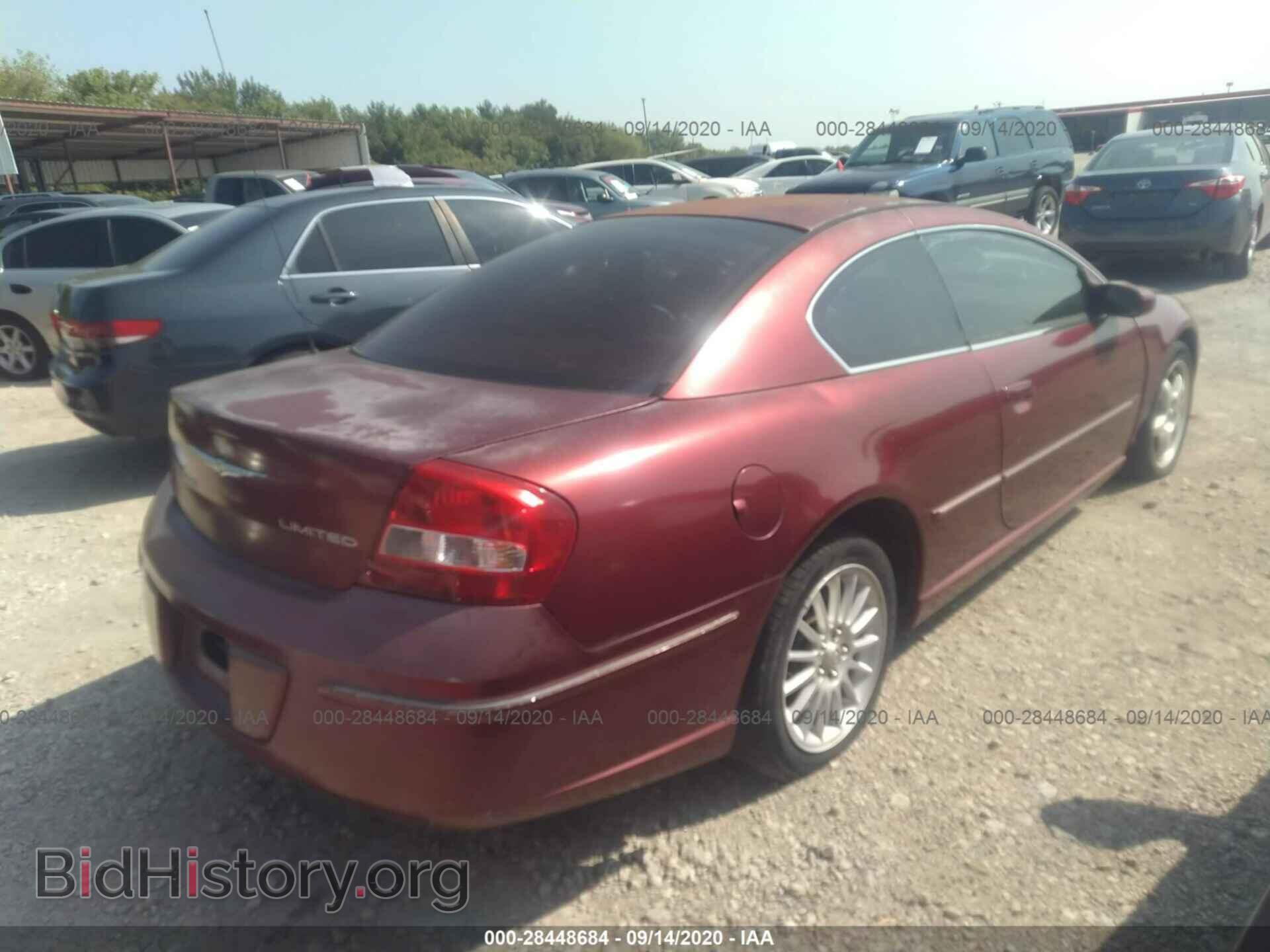 2004 CHRYSLER SEBRING - VIN: 4C3AG52H84E132502 - Фото 4