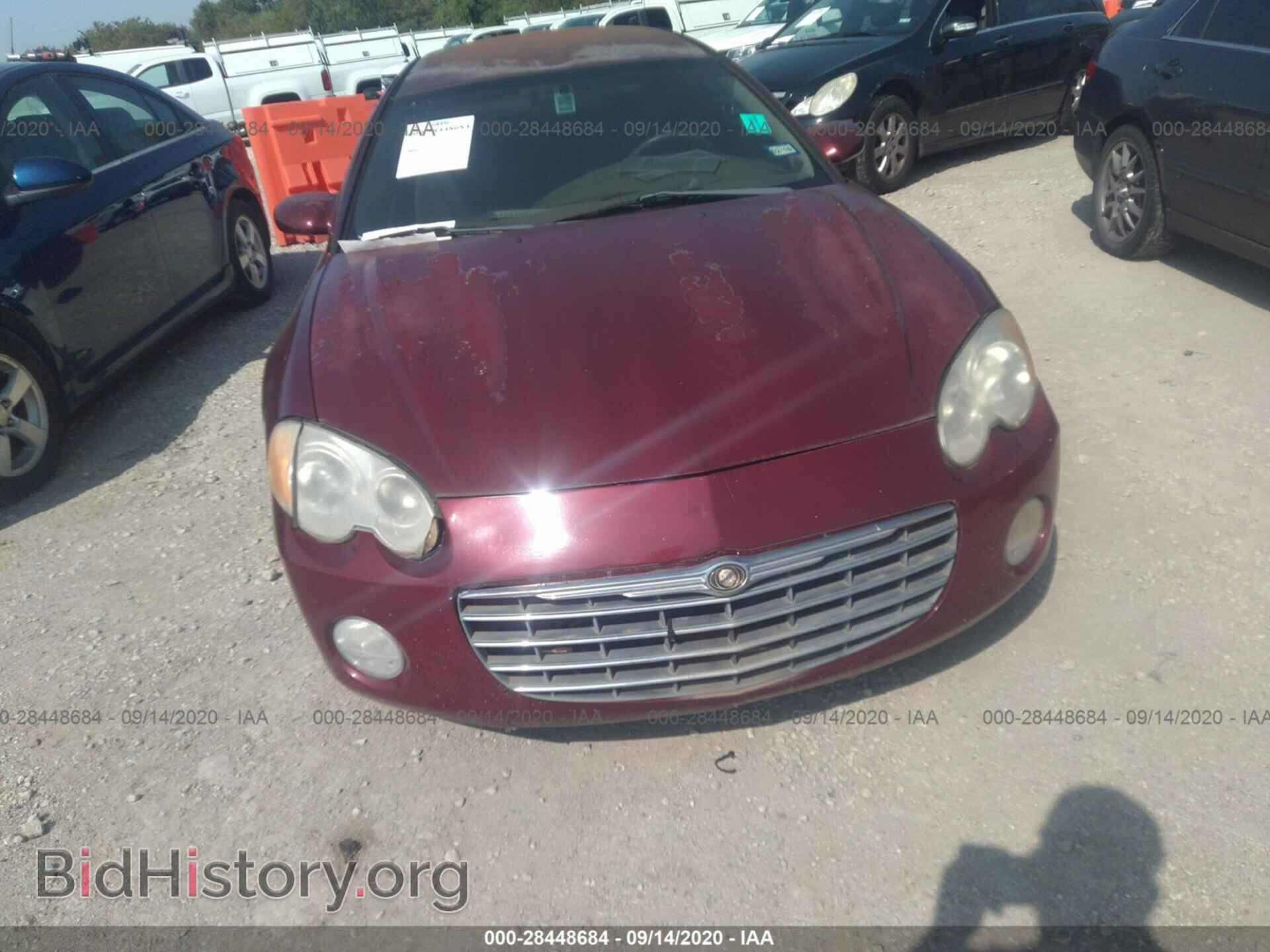 2004 CHRYSLER SEBRING - VIN: 4C3AG52H84E132502 - Фото 6