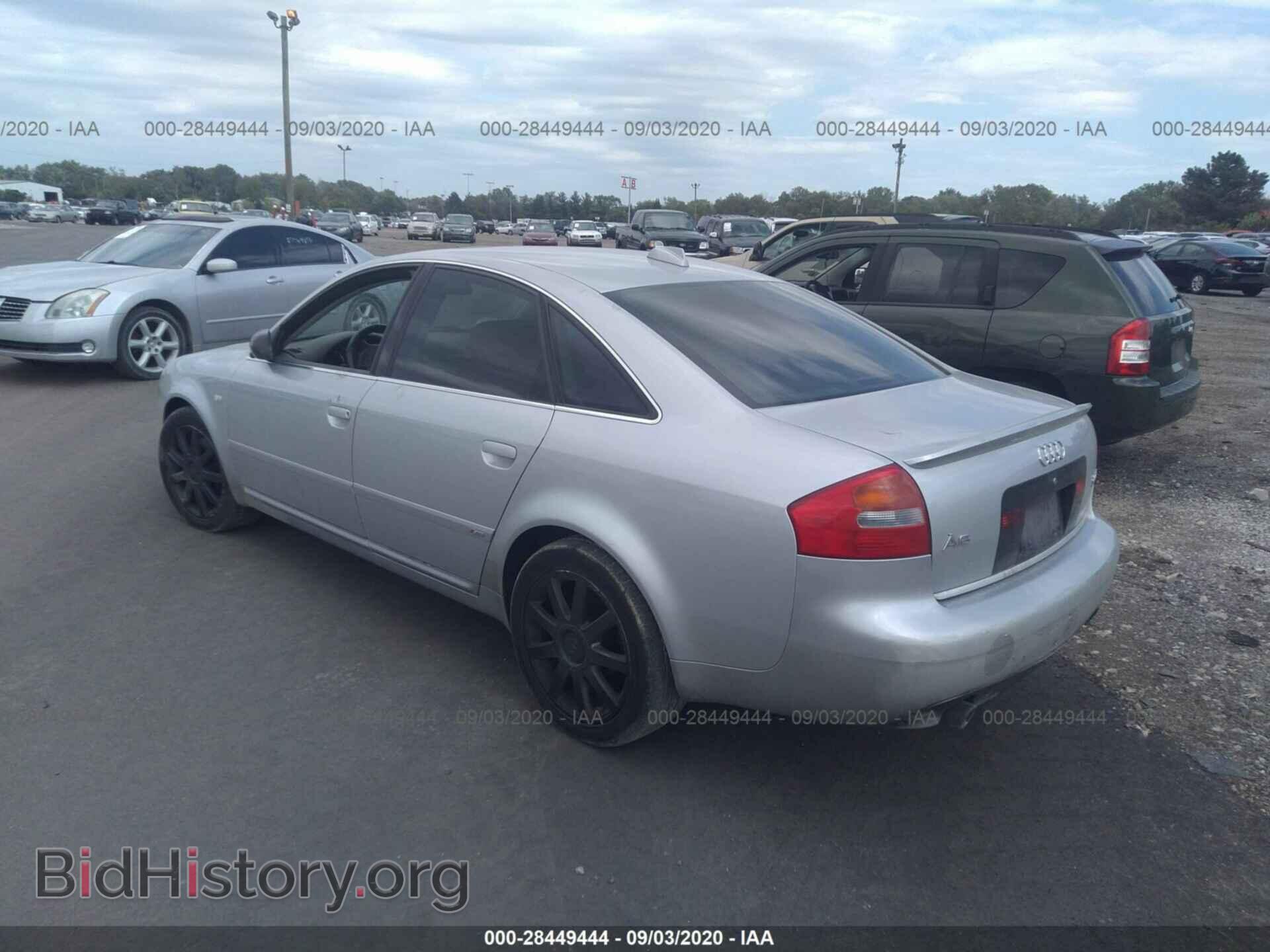 2004 AUDI A6 - VIN: WAUCD64B94N101155 - Фото 3