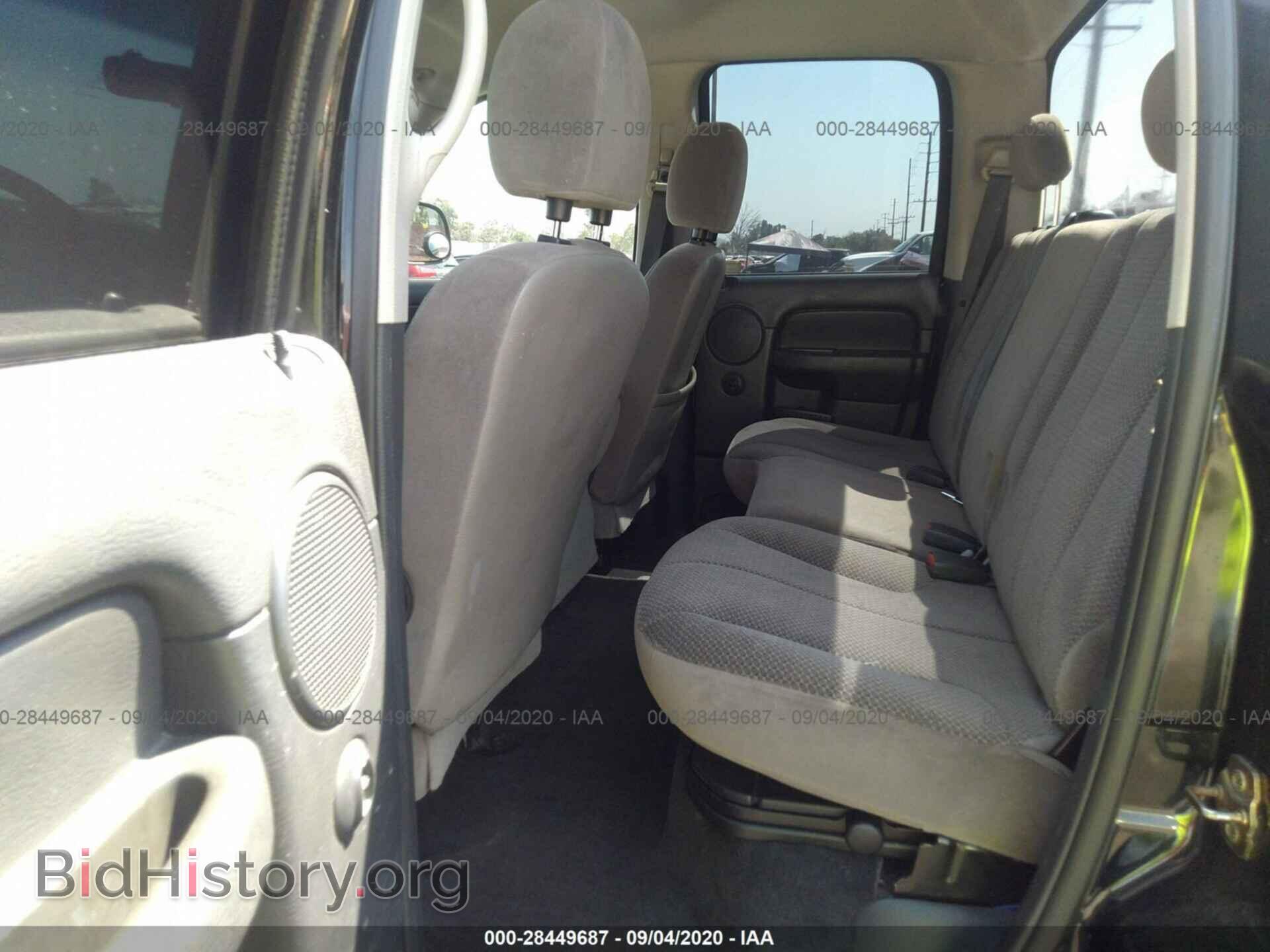 2004 DODGE RAM 1500 - VIN: 1D7HA18D24J265716 - Фото 8