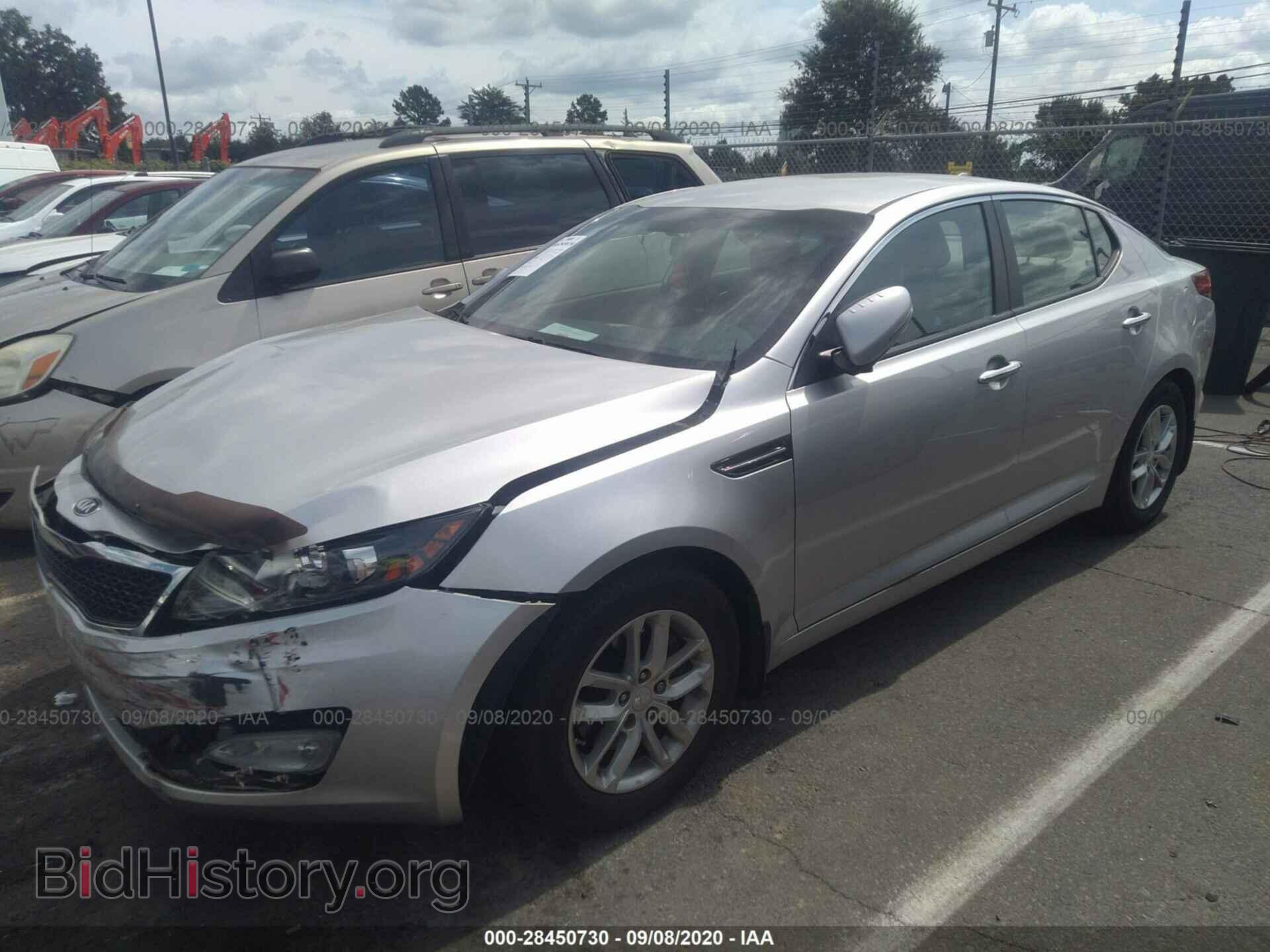 2013 KIA OPTIMA - VIN: KNAGM4A70D5358372 - Фото 2